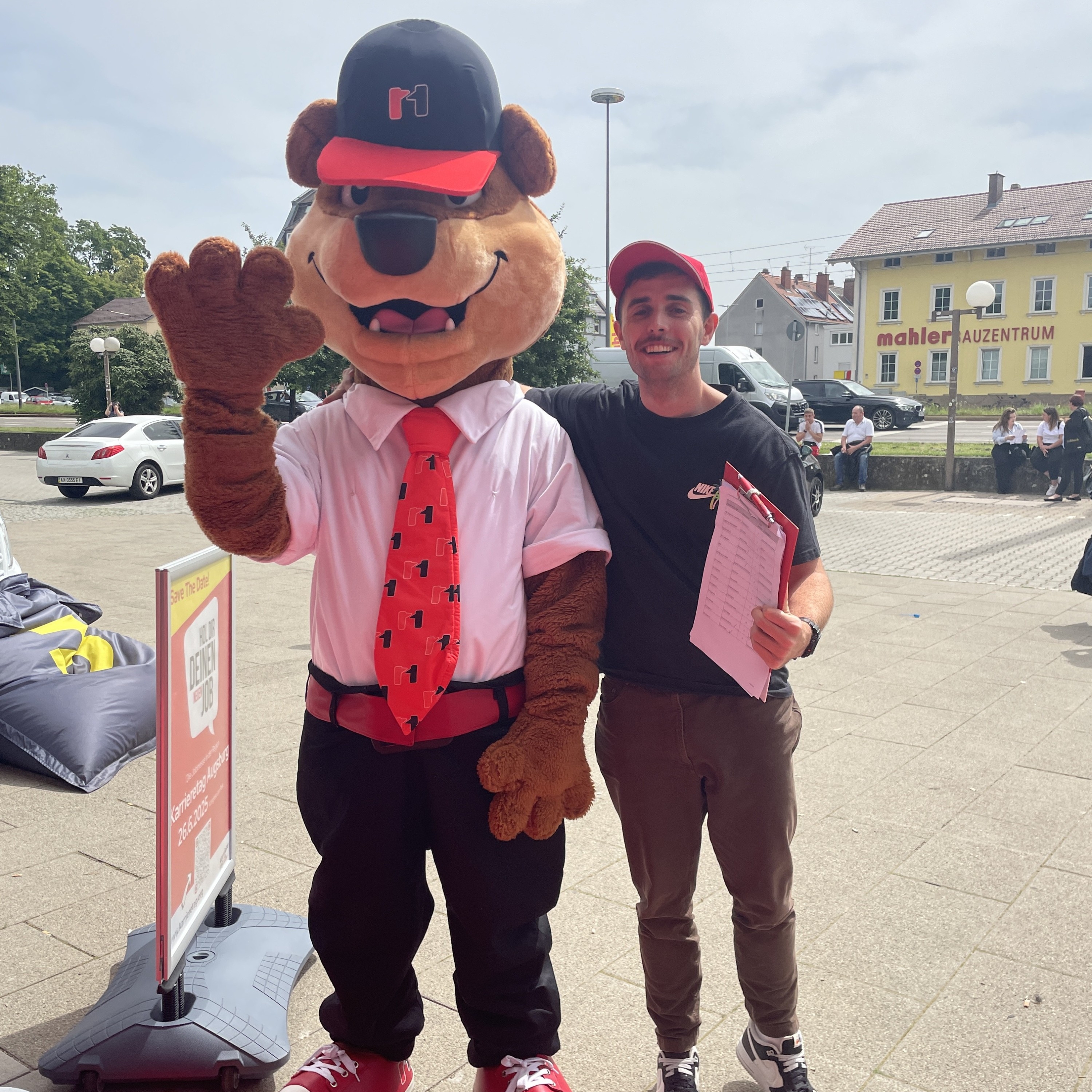 Mitarbeiter im Einsatz