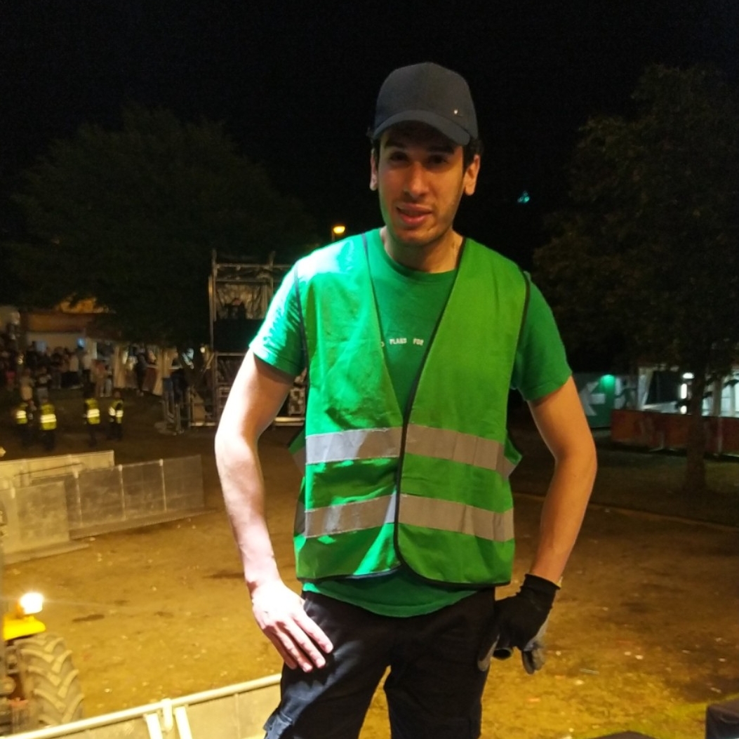 Mitarbeiter im Einsatz