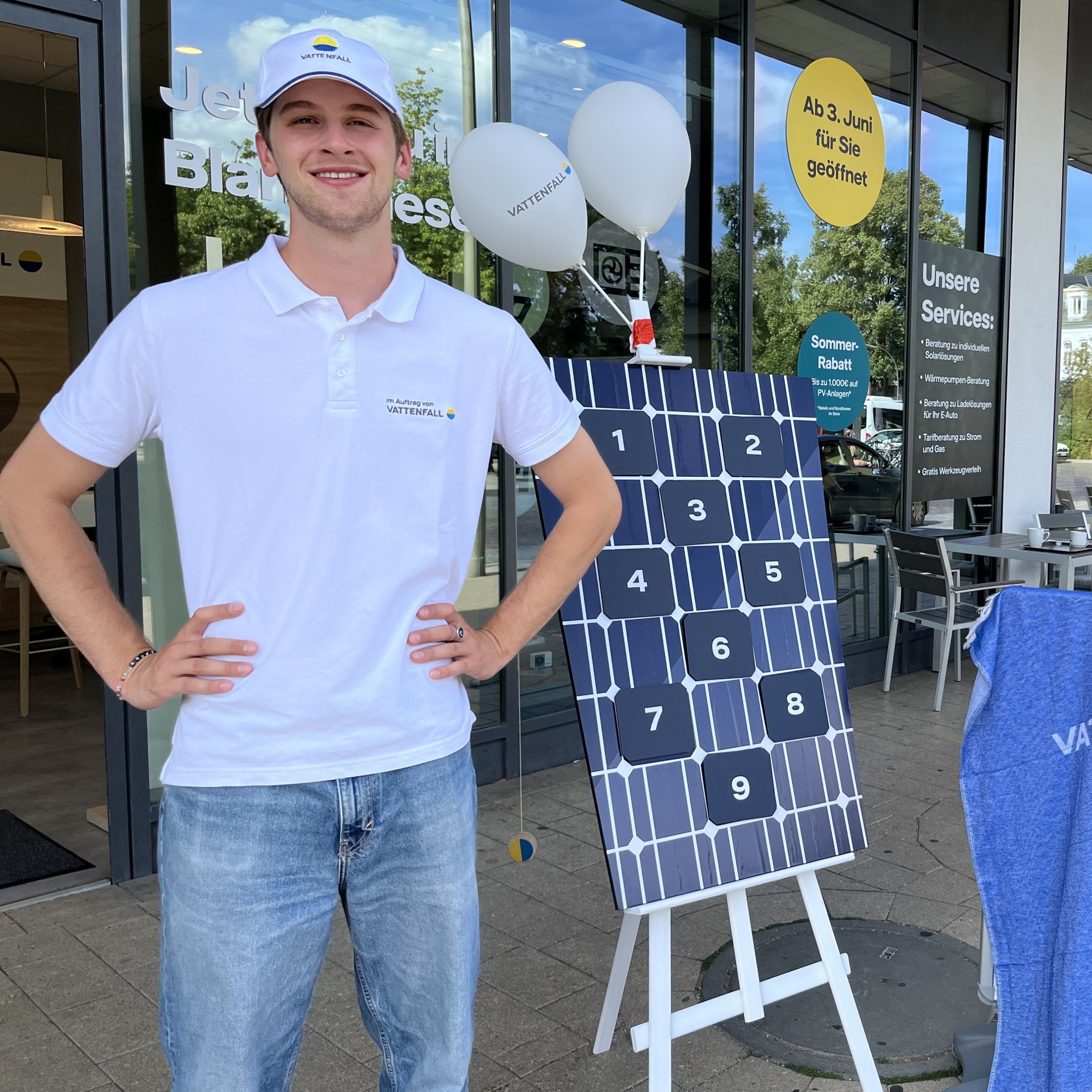 Mitarbeiter im Einsatz