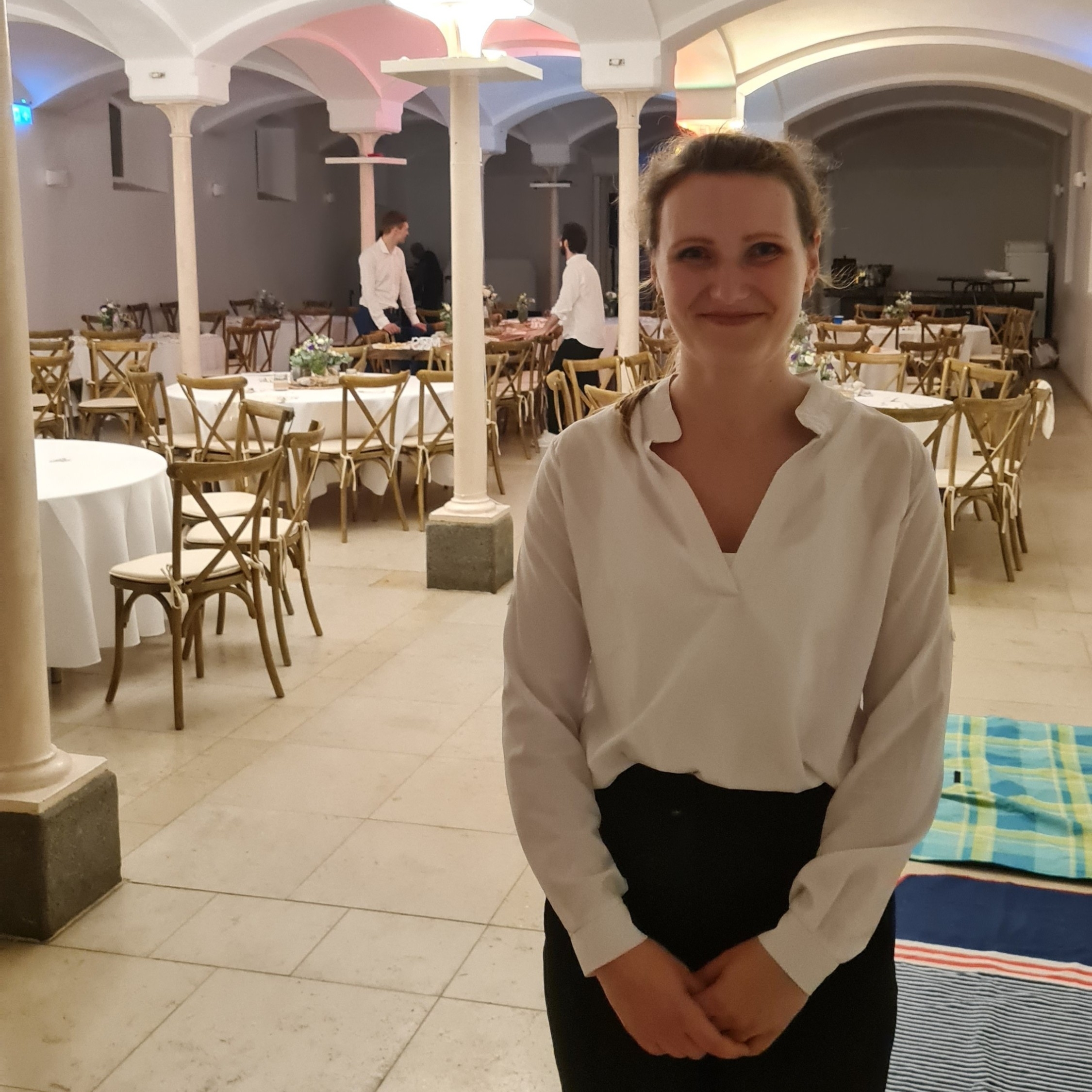 Mitarbeiter im Einsatz