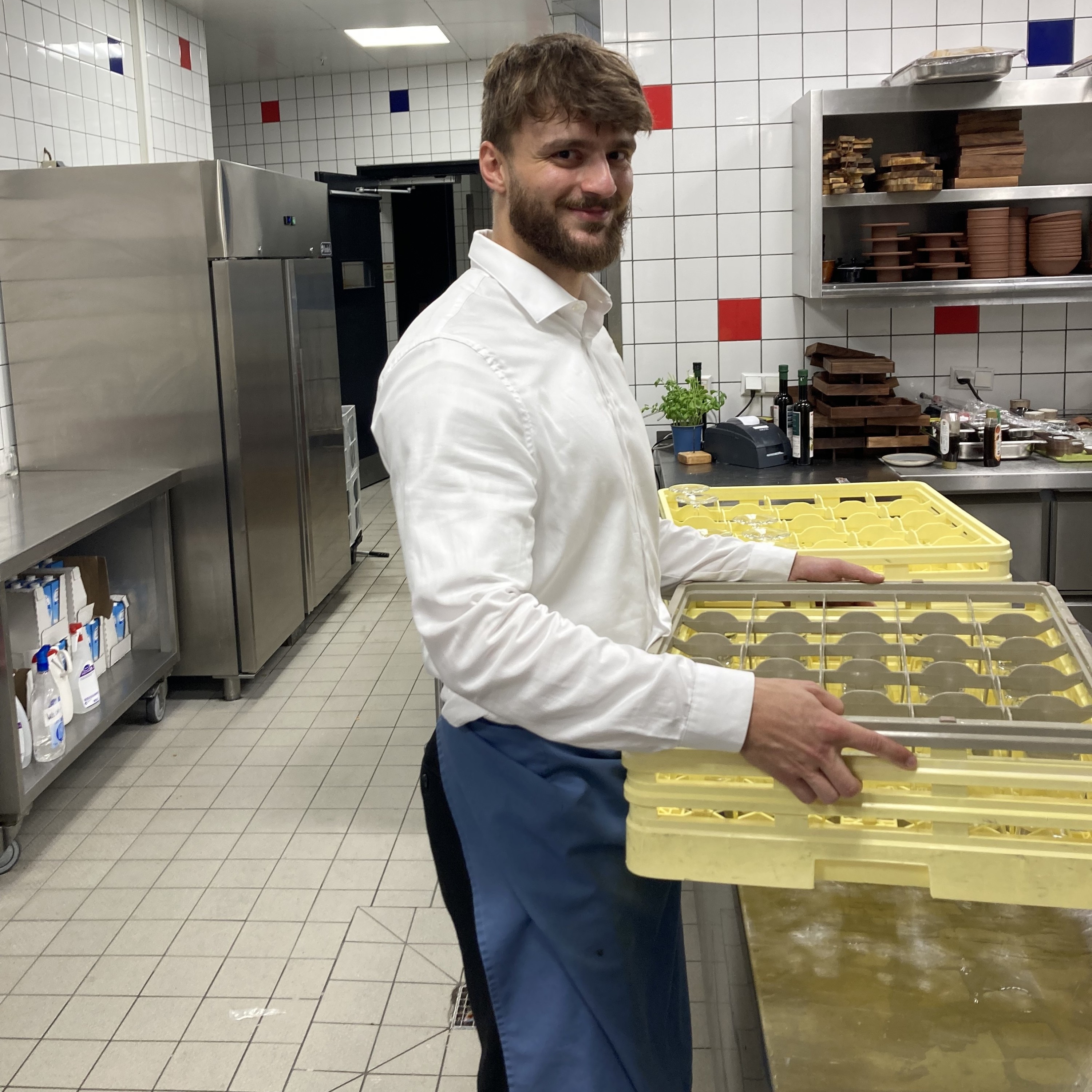 Mitarbeiter im Einsatz