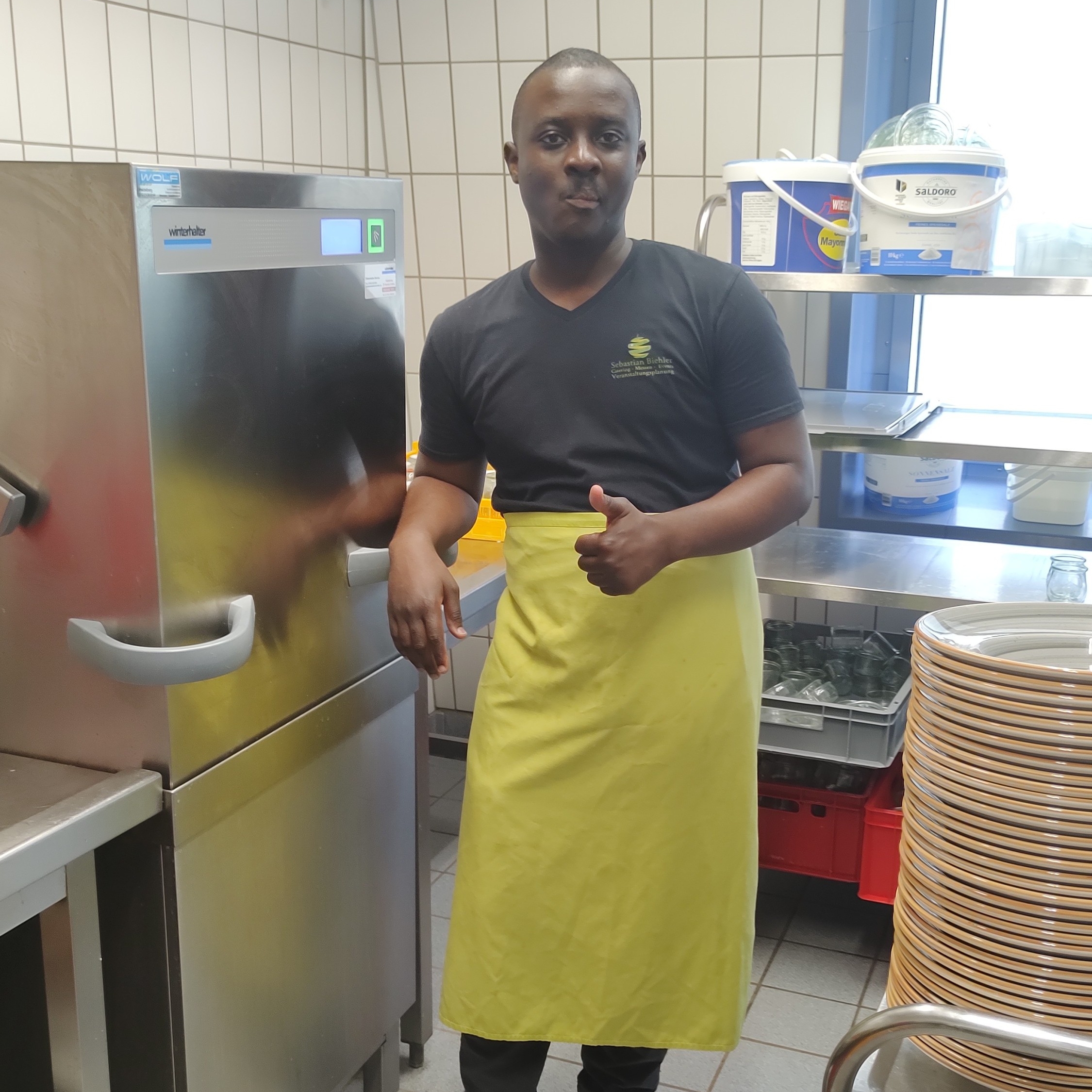 Mitarbeiter im Einsatz