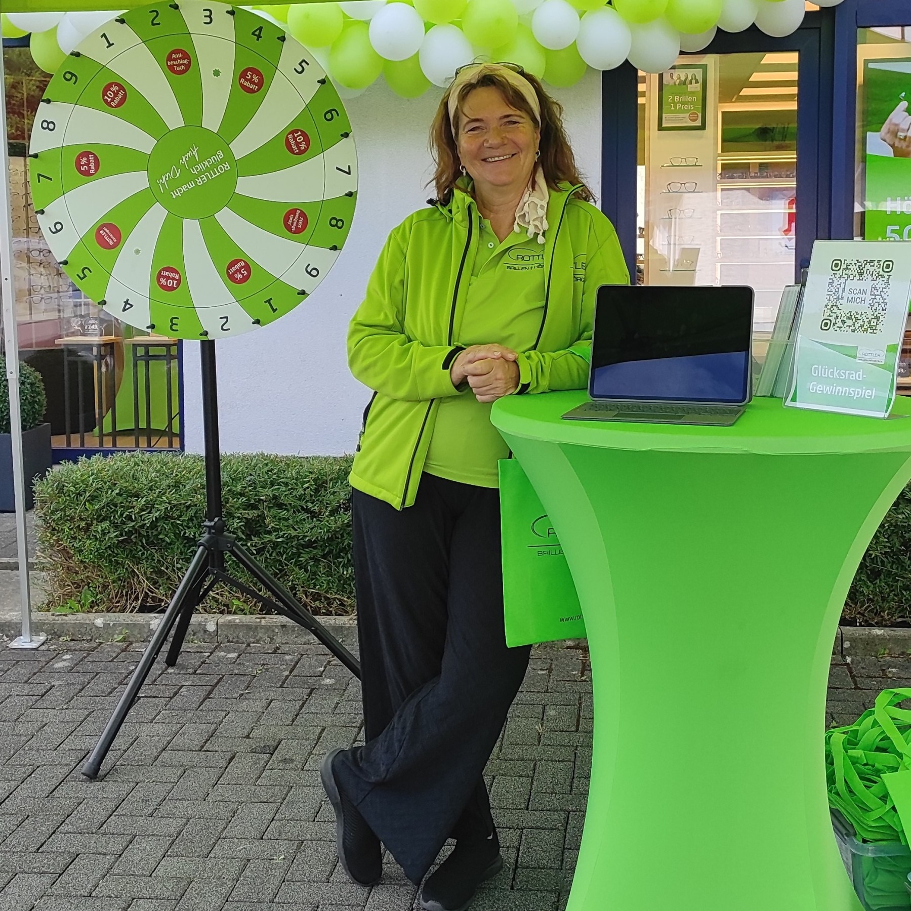 Mitarbeiter im Einsatz