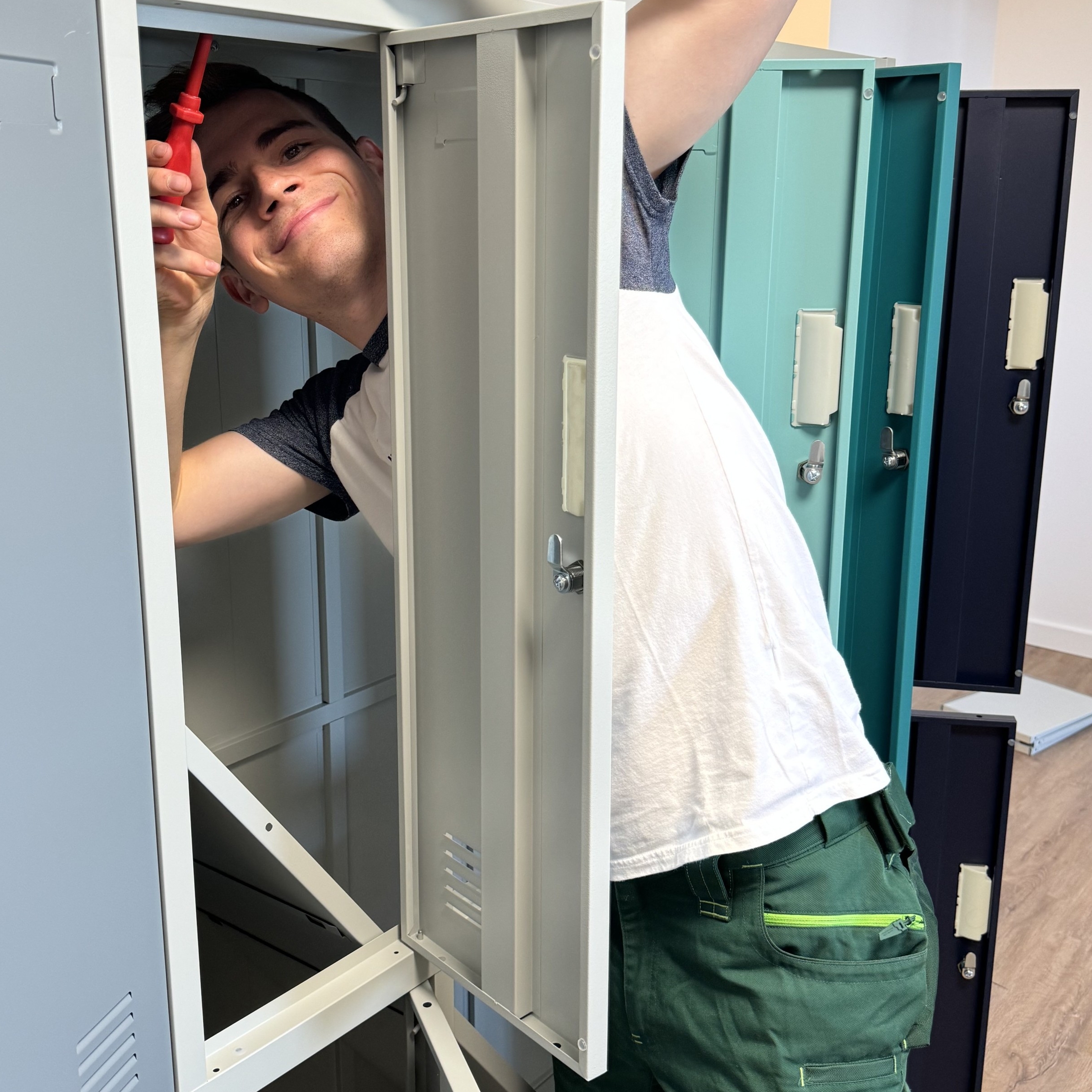 Mitarbeiter im Einsatz