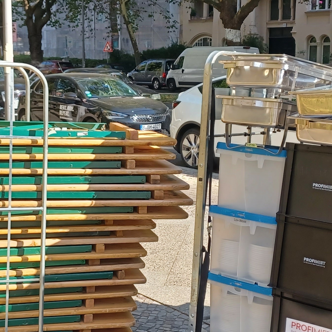 Mitarbeiter im Einsatz