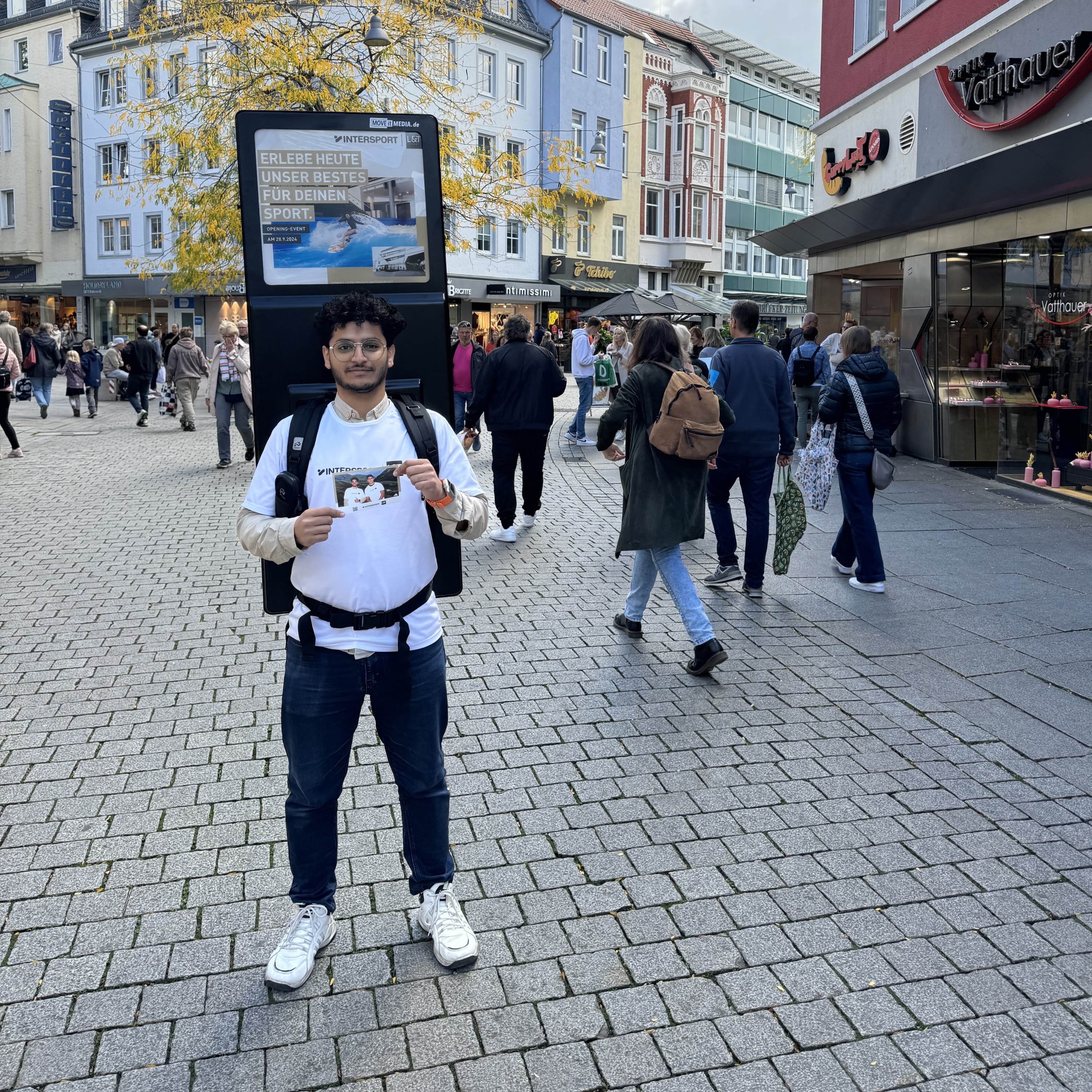 Mitarbeiter im Einsatz
