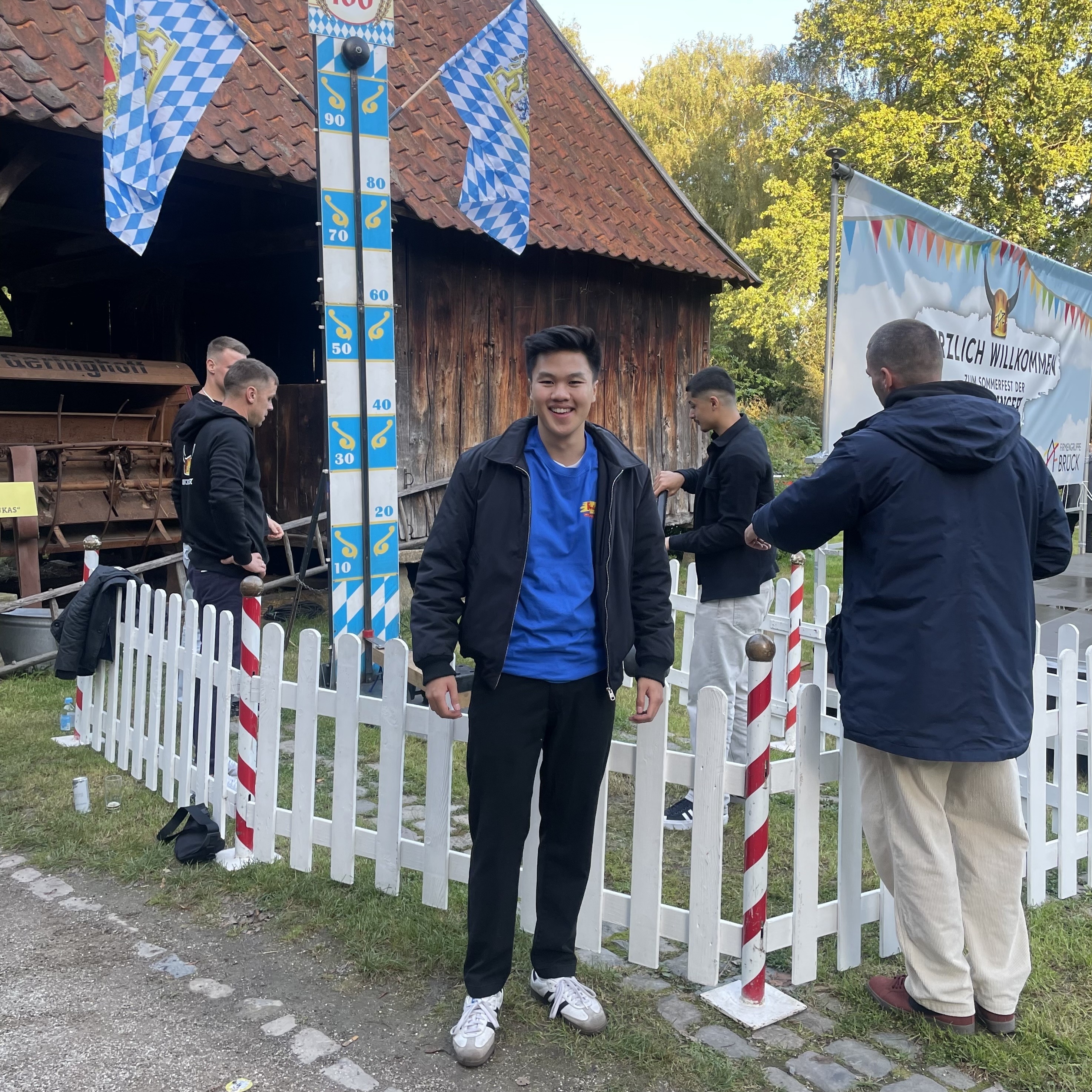 Mitarbeiter im Einsatz