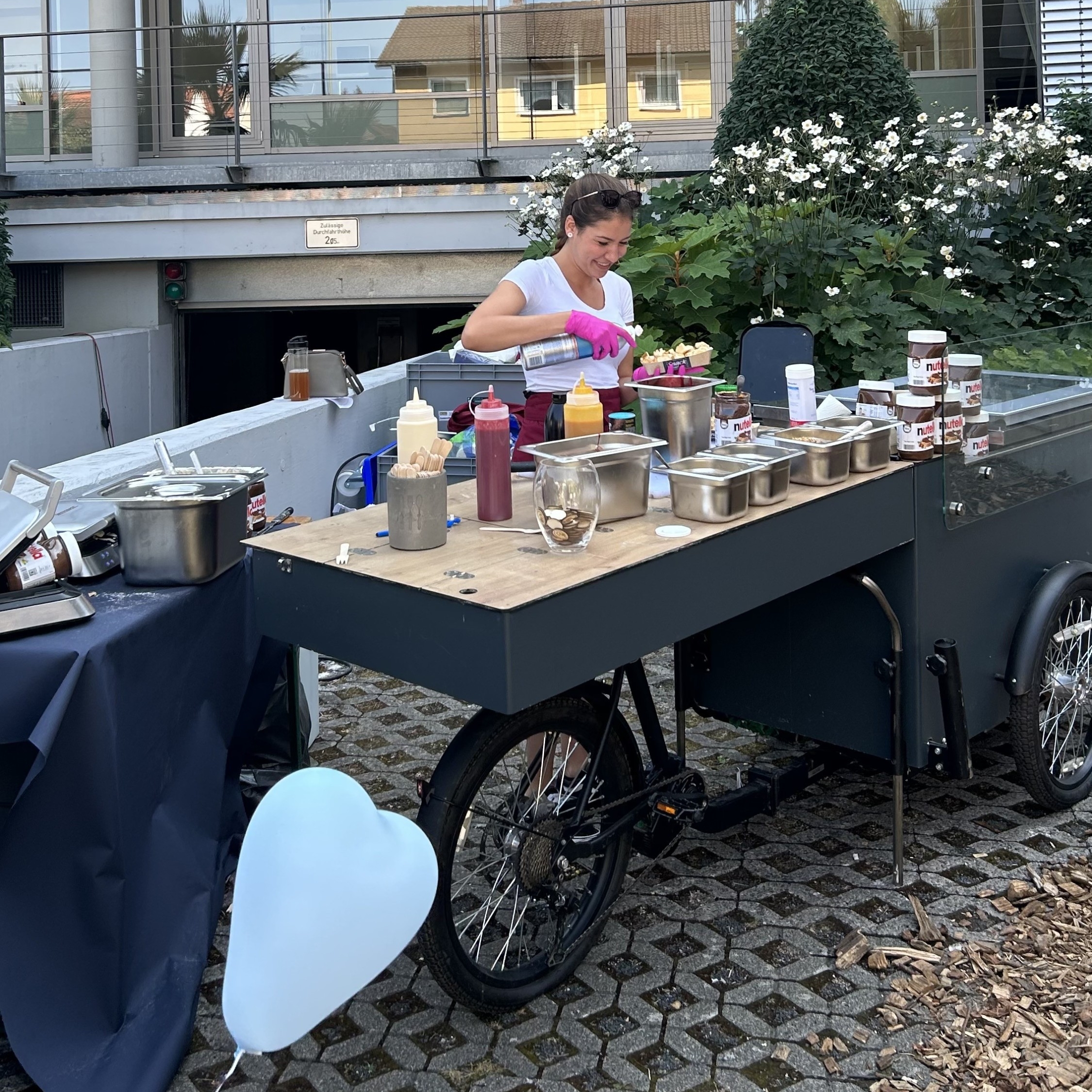 Mitarbeiter im Einsatz