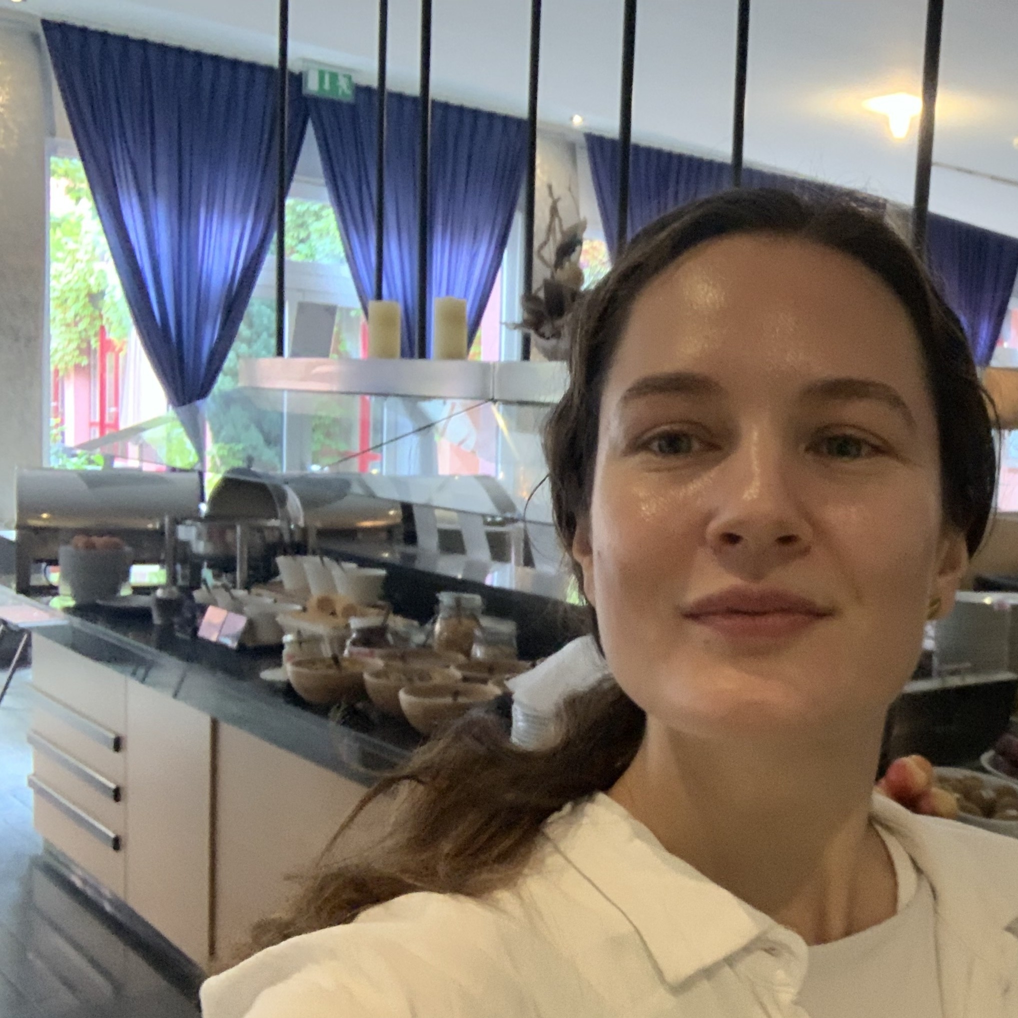 Ricarda-Laura bei der Arbeit
