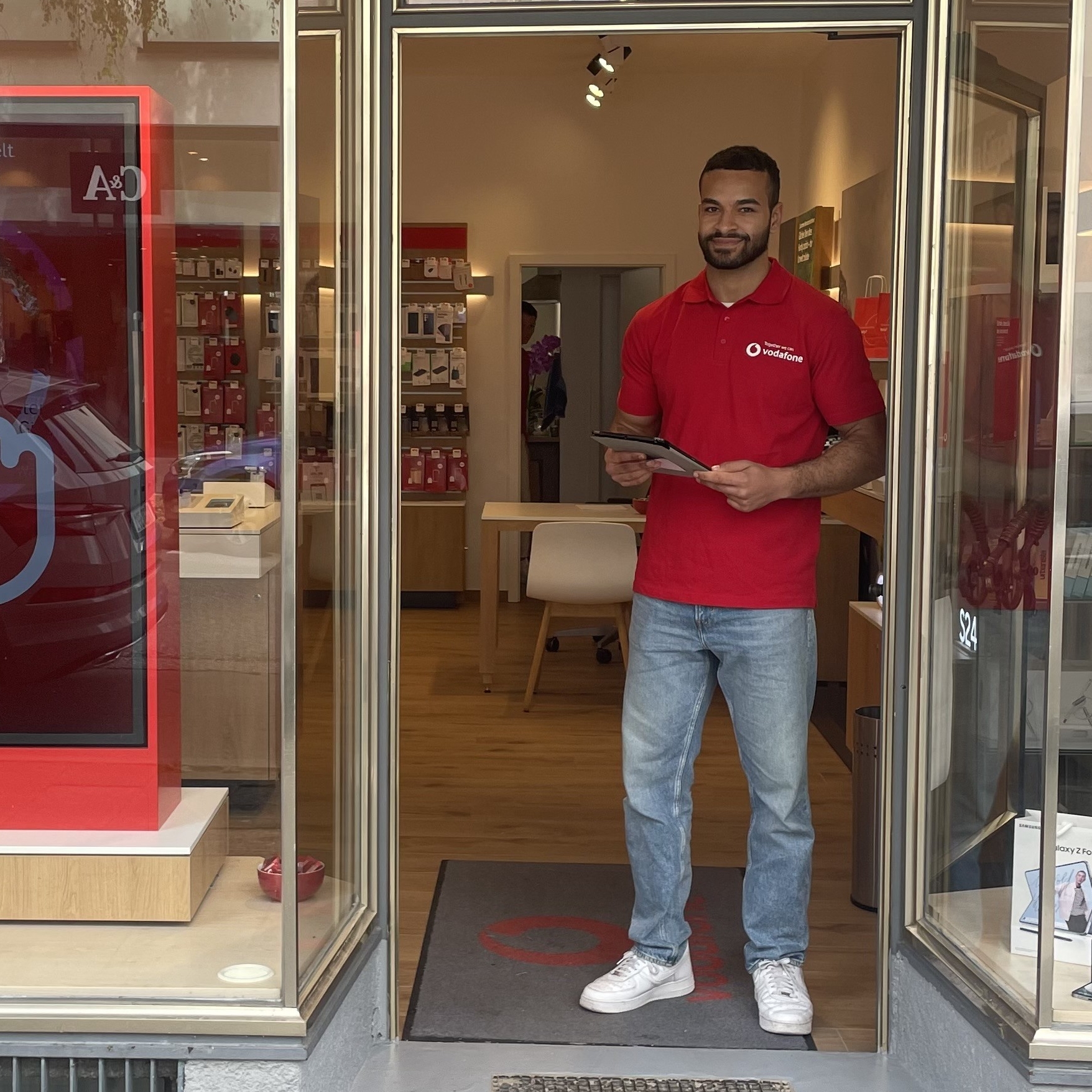 Mitarbeiter im Einsatz