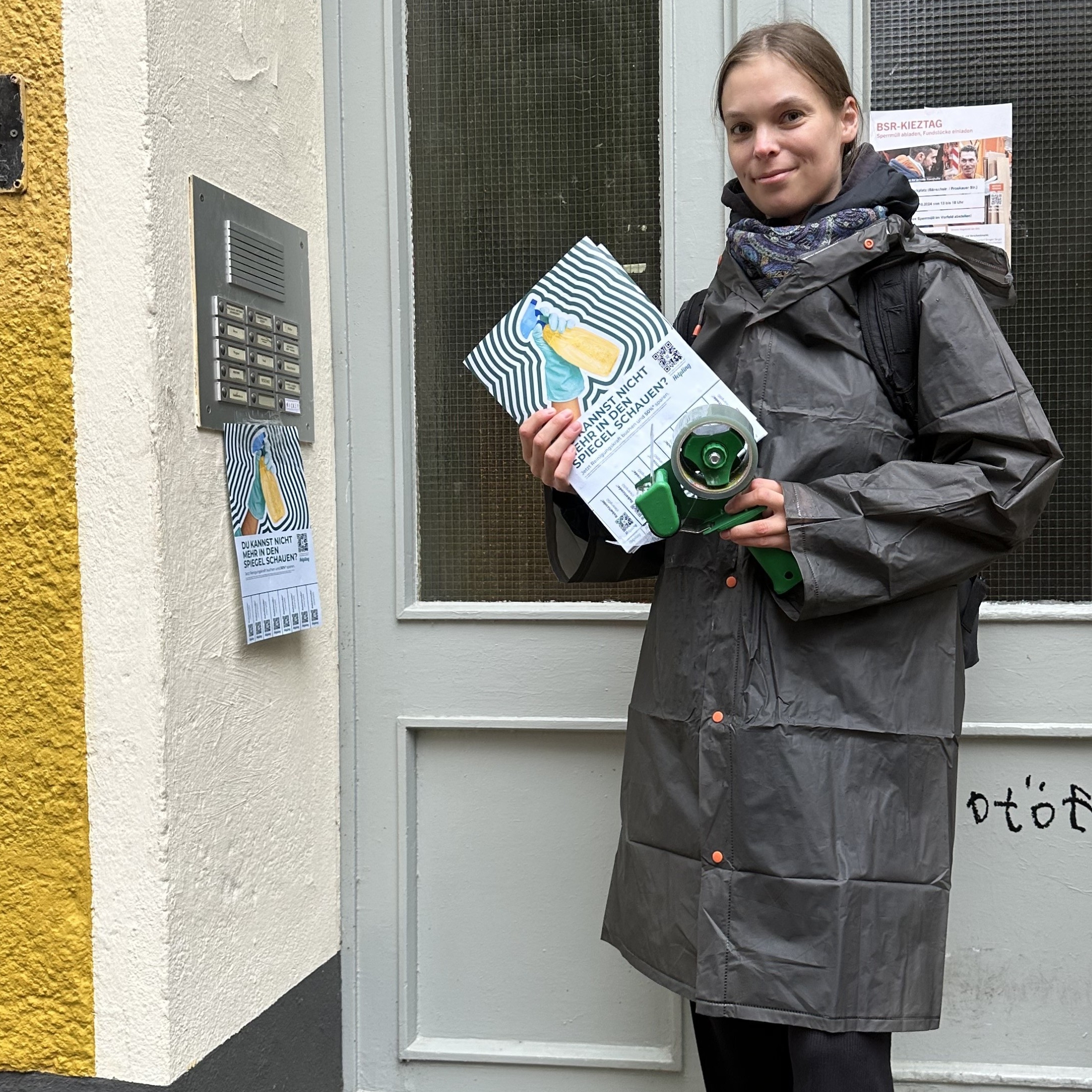 Mitarbeiter im Einsatz