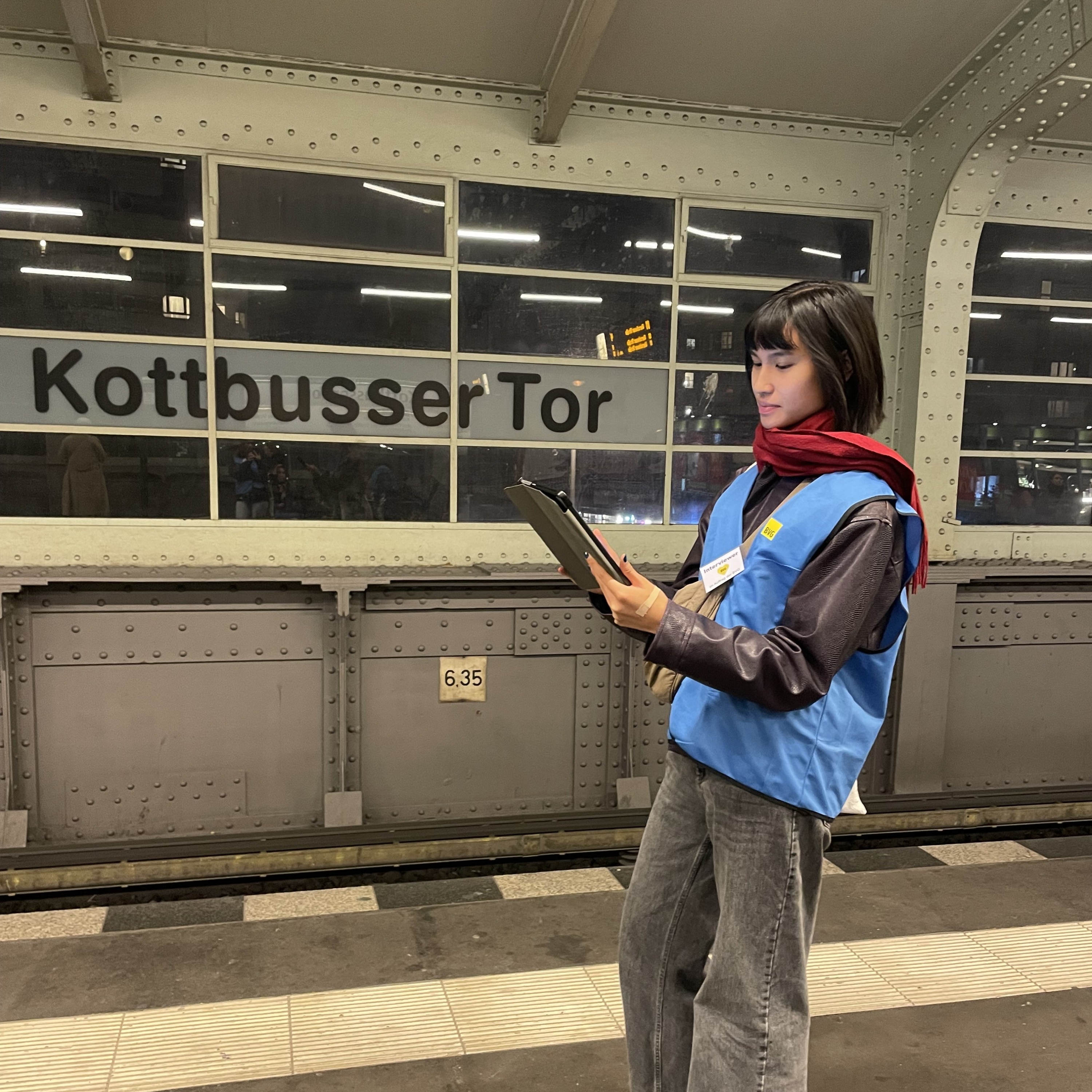 Mitarbeiter im Einsatz