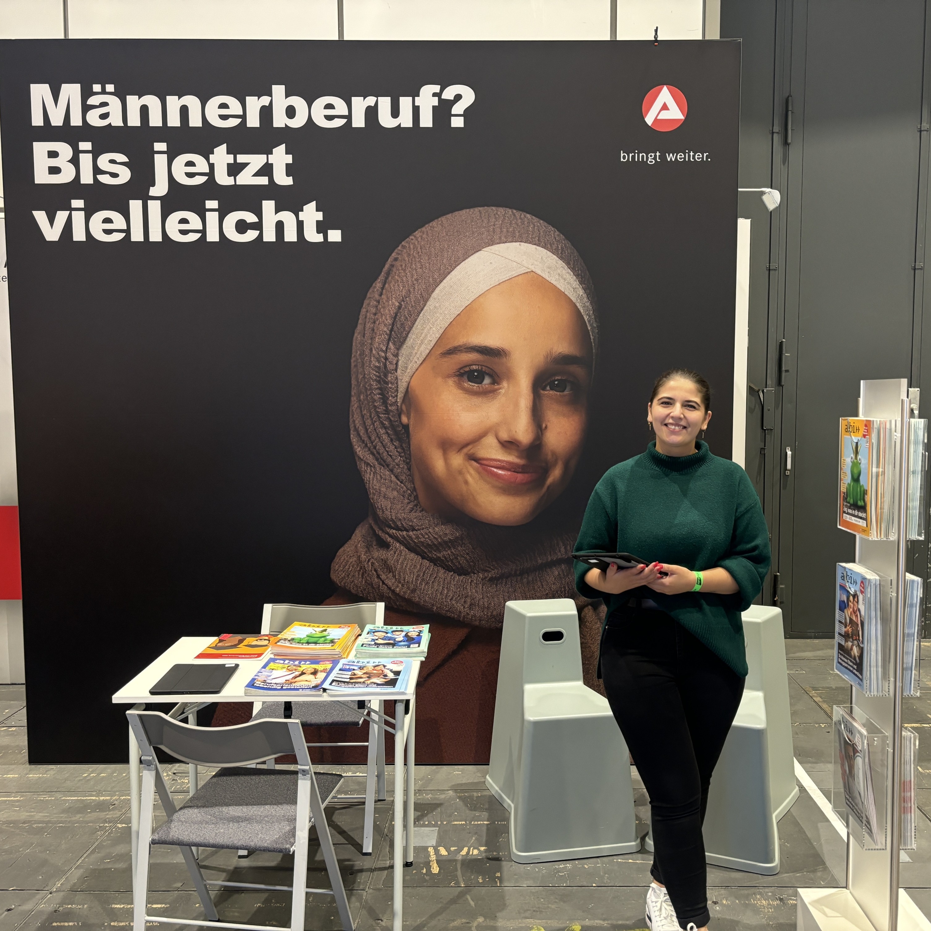 Mitarbeiter im Einsatz