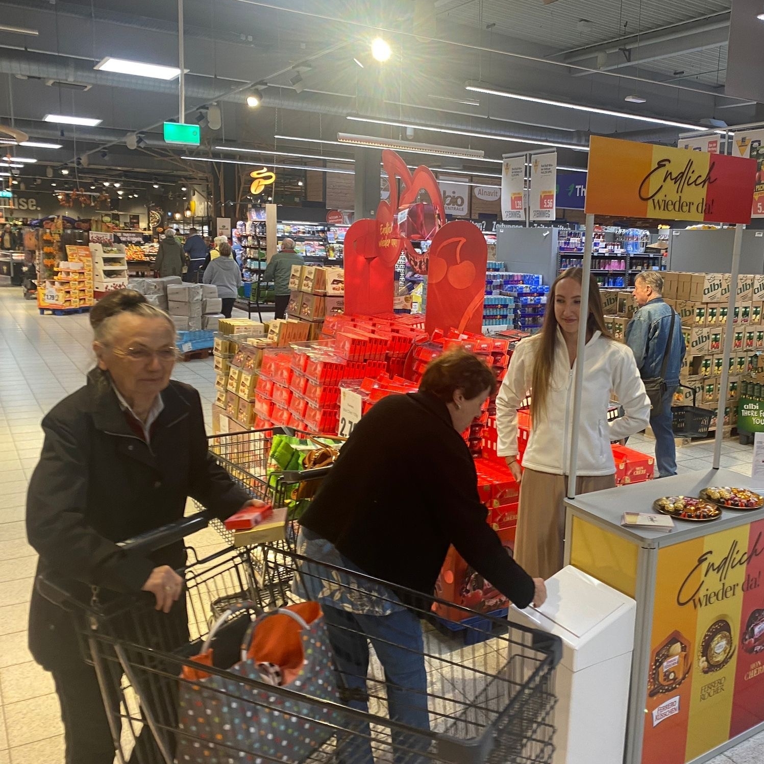 Mitarbeiter im Einsatz