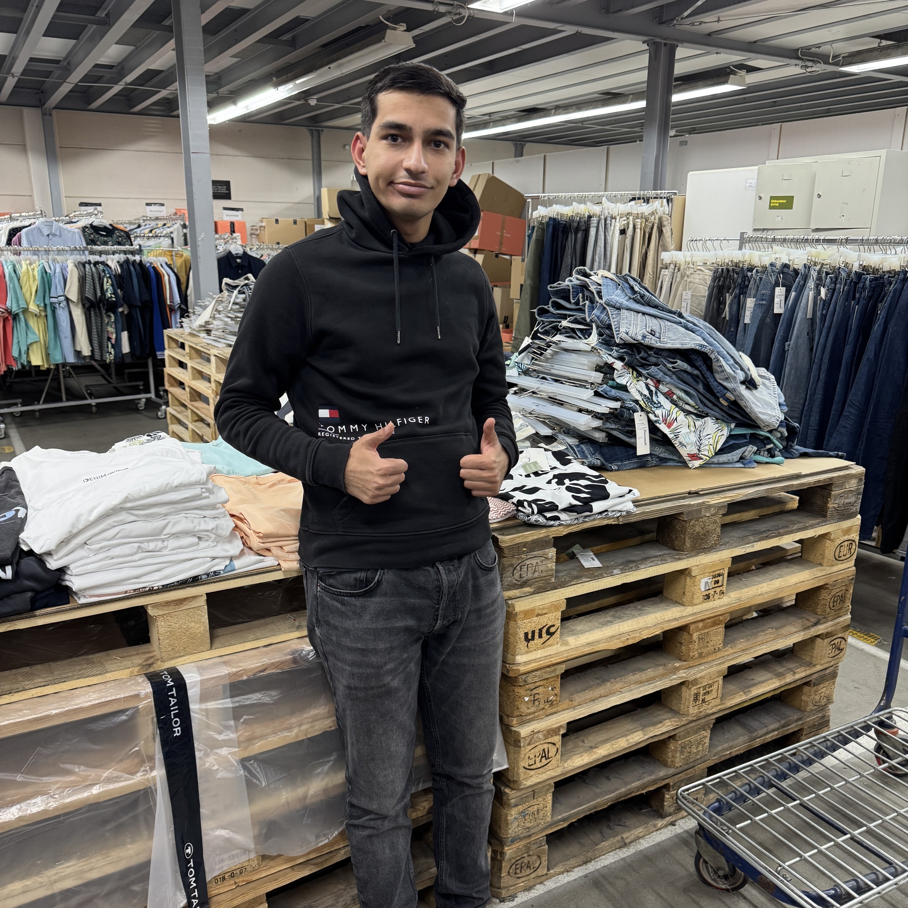 Mitarbeiter im Einsatz