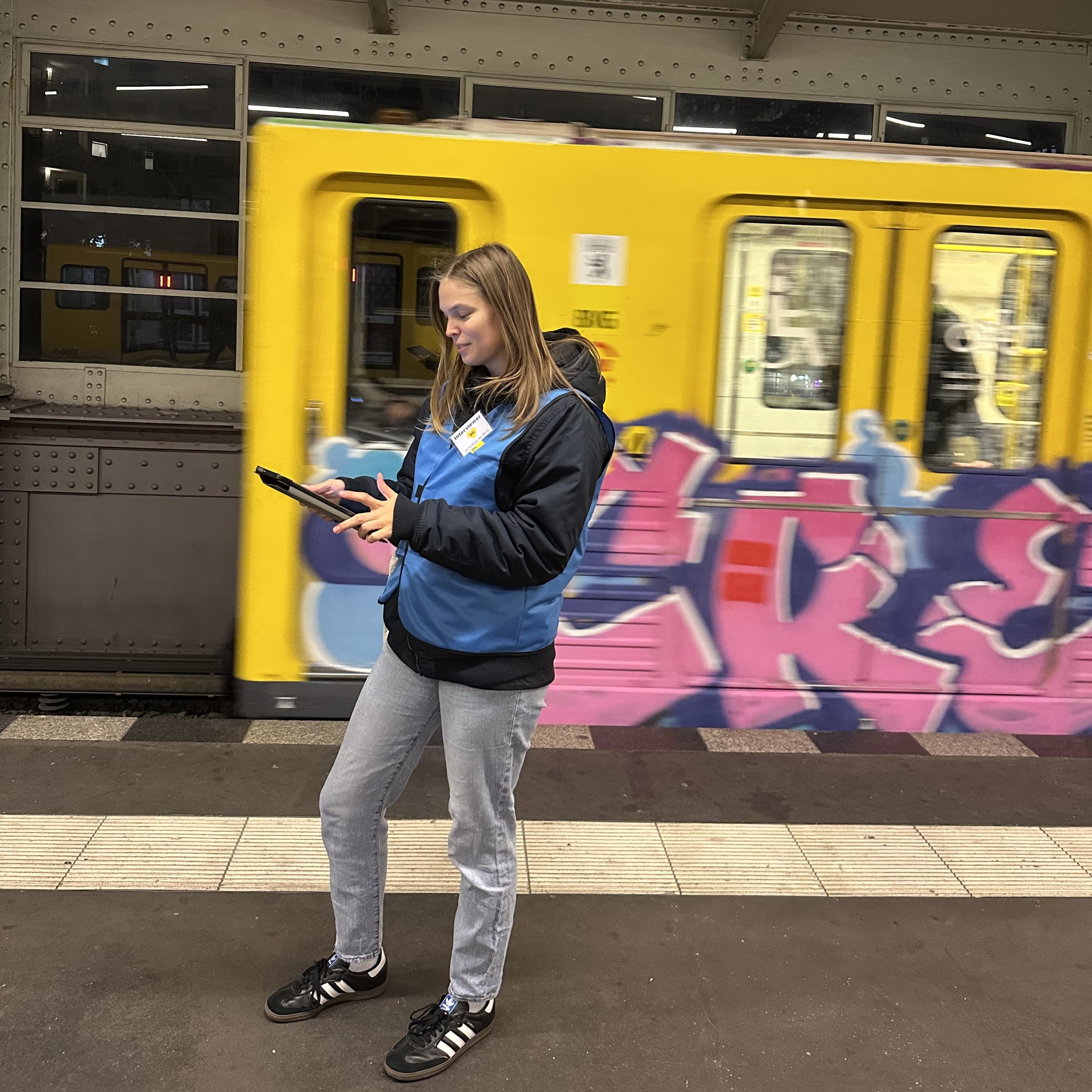Mitarbeiter im Einsatz