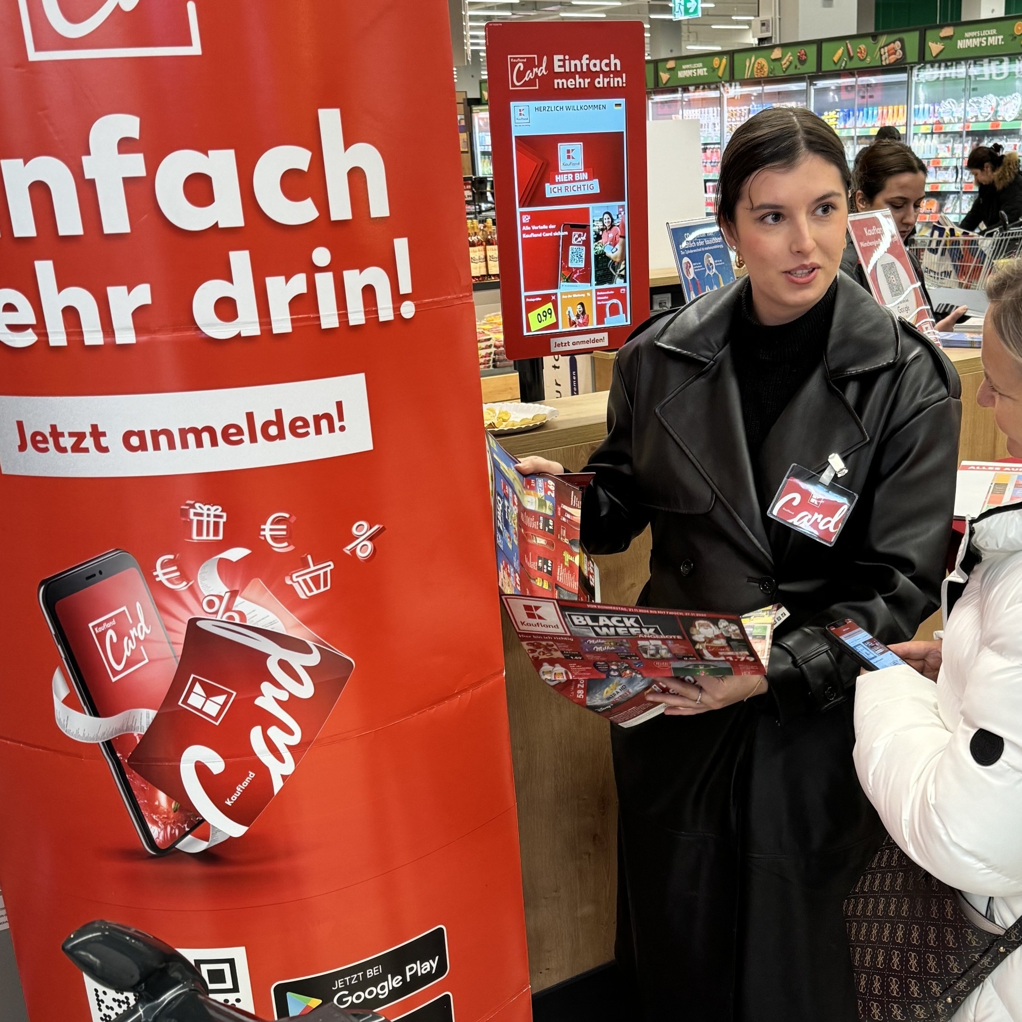 Mitarbeiter im Einsatz