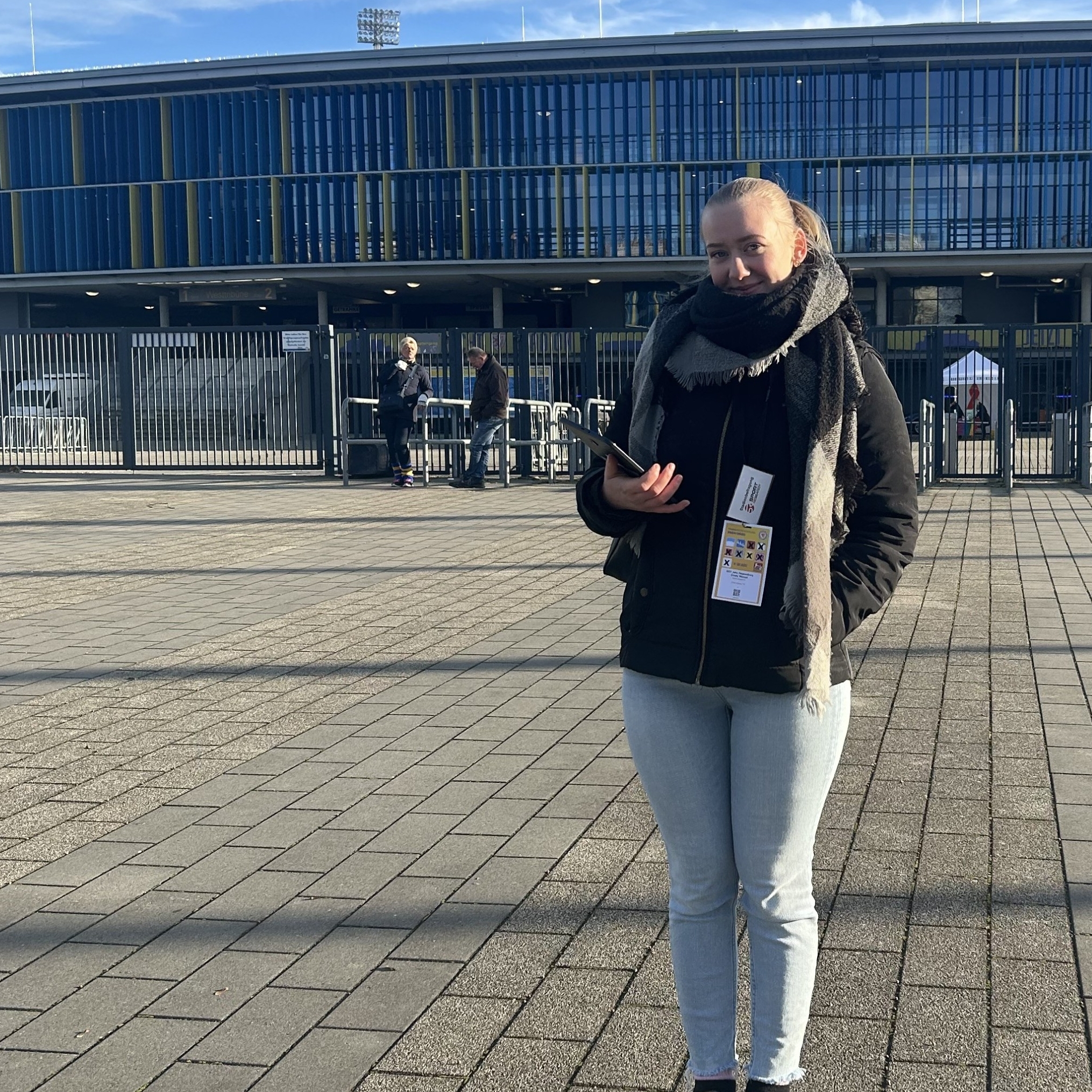 Mitarbeiter im Einsatz