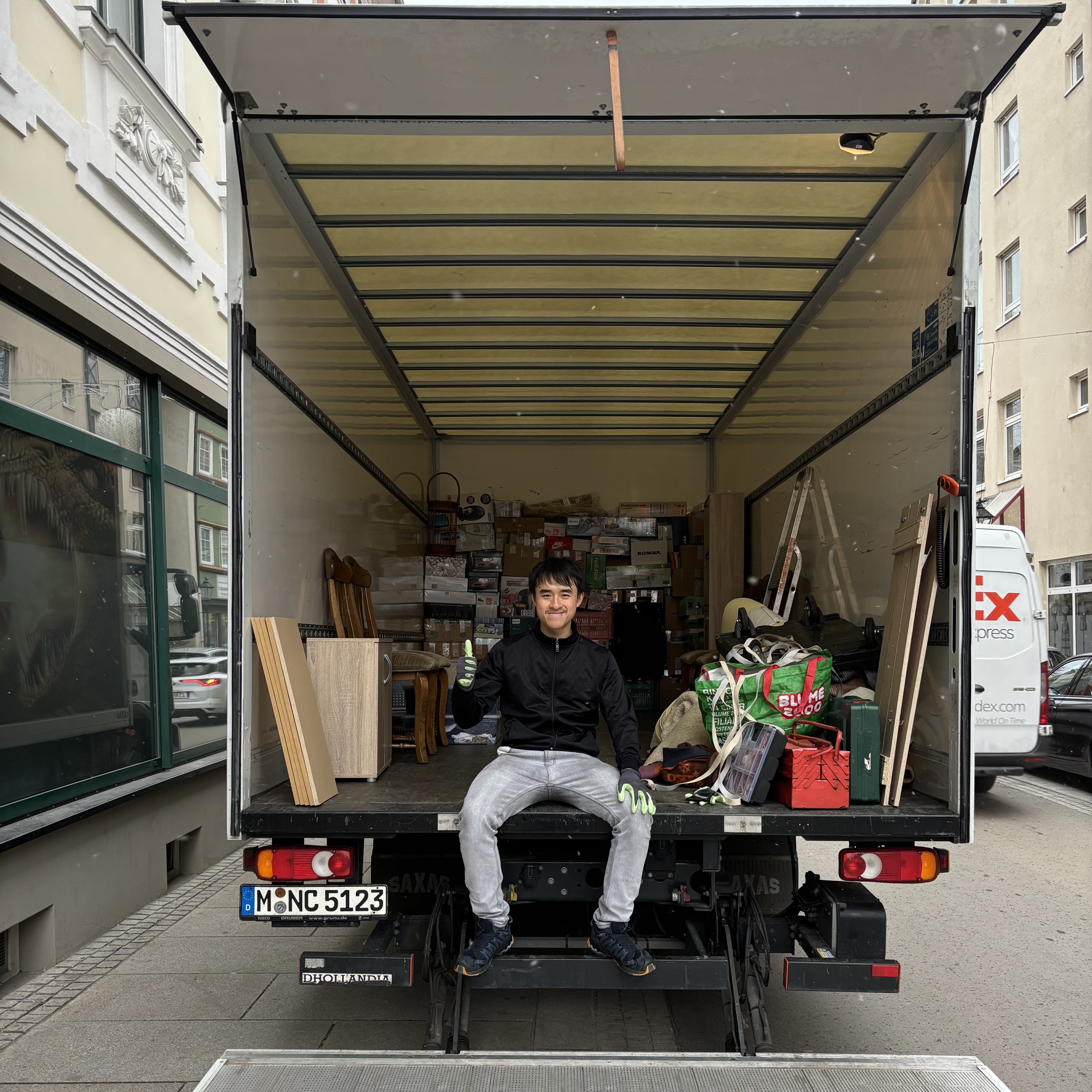 Phong bei der Arbeit
