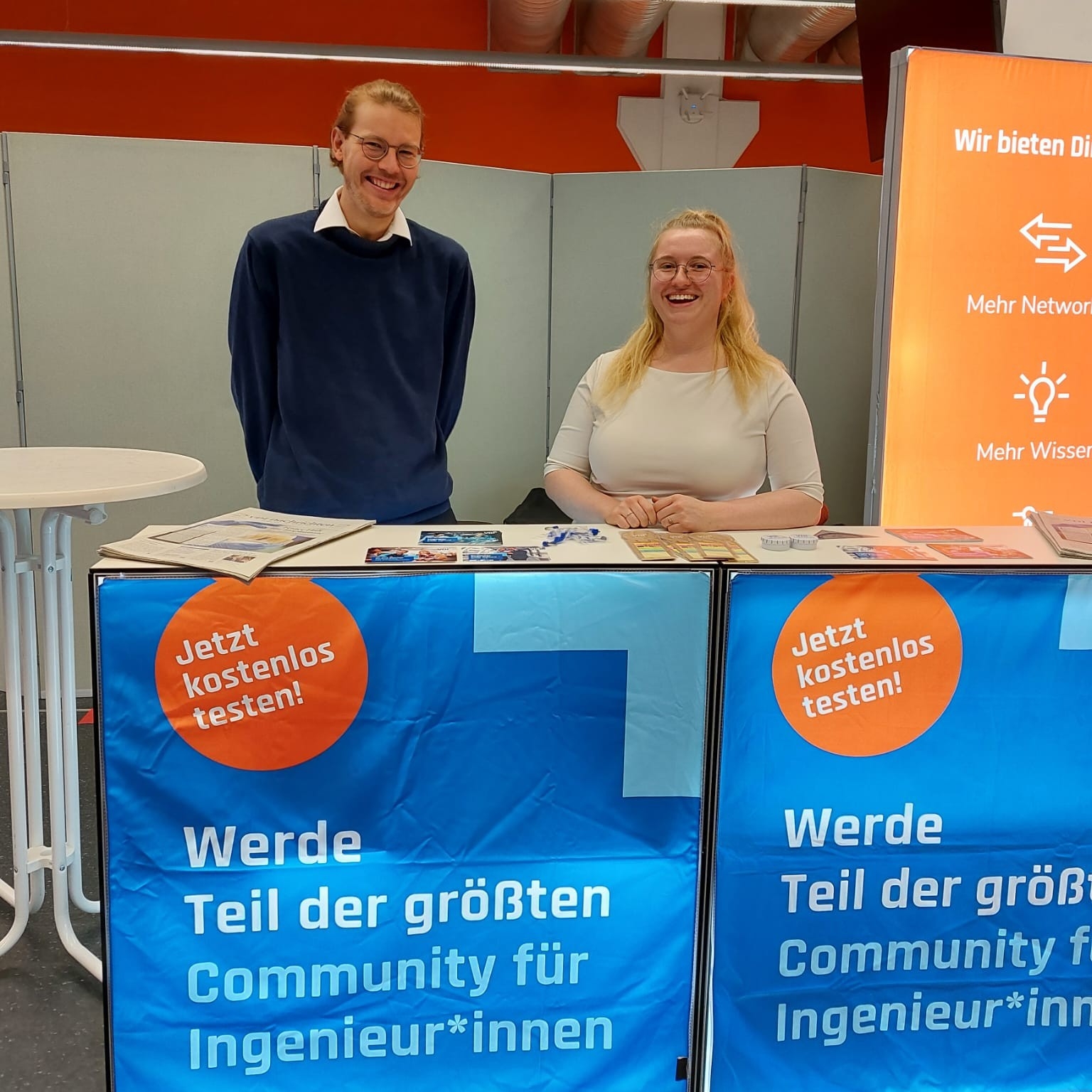 Mitarbeiter im Einsatz