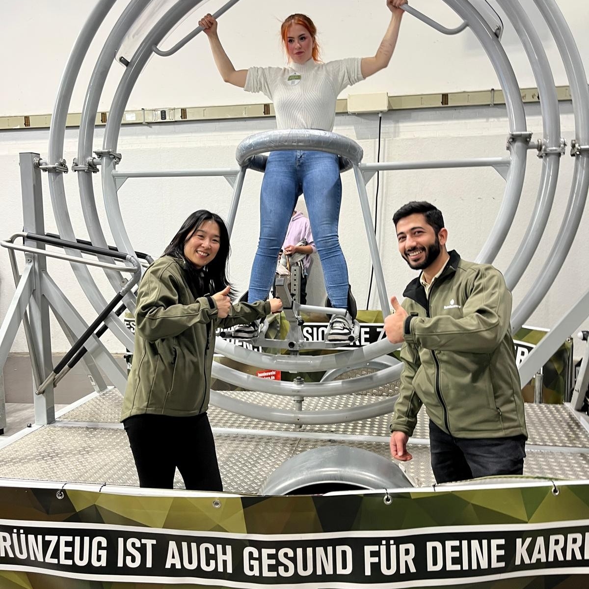 Mitarbeiter im Einsatz