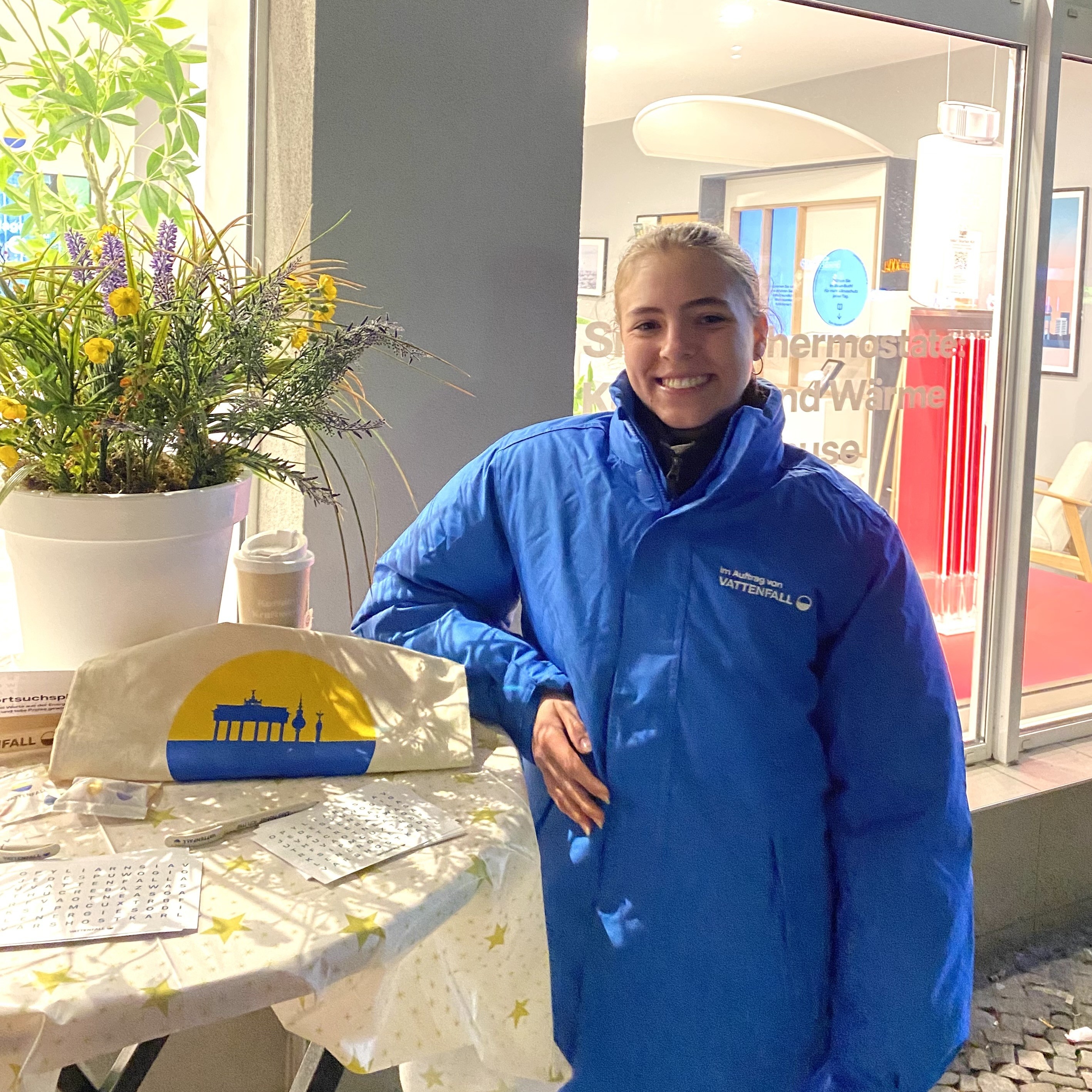 Mitarbeiter im Einsatz
