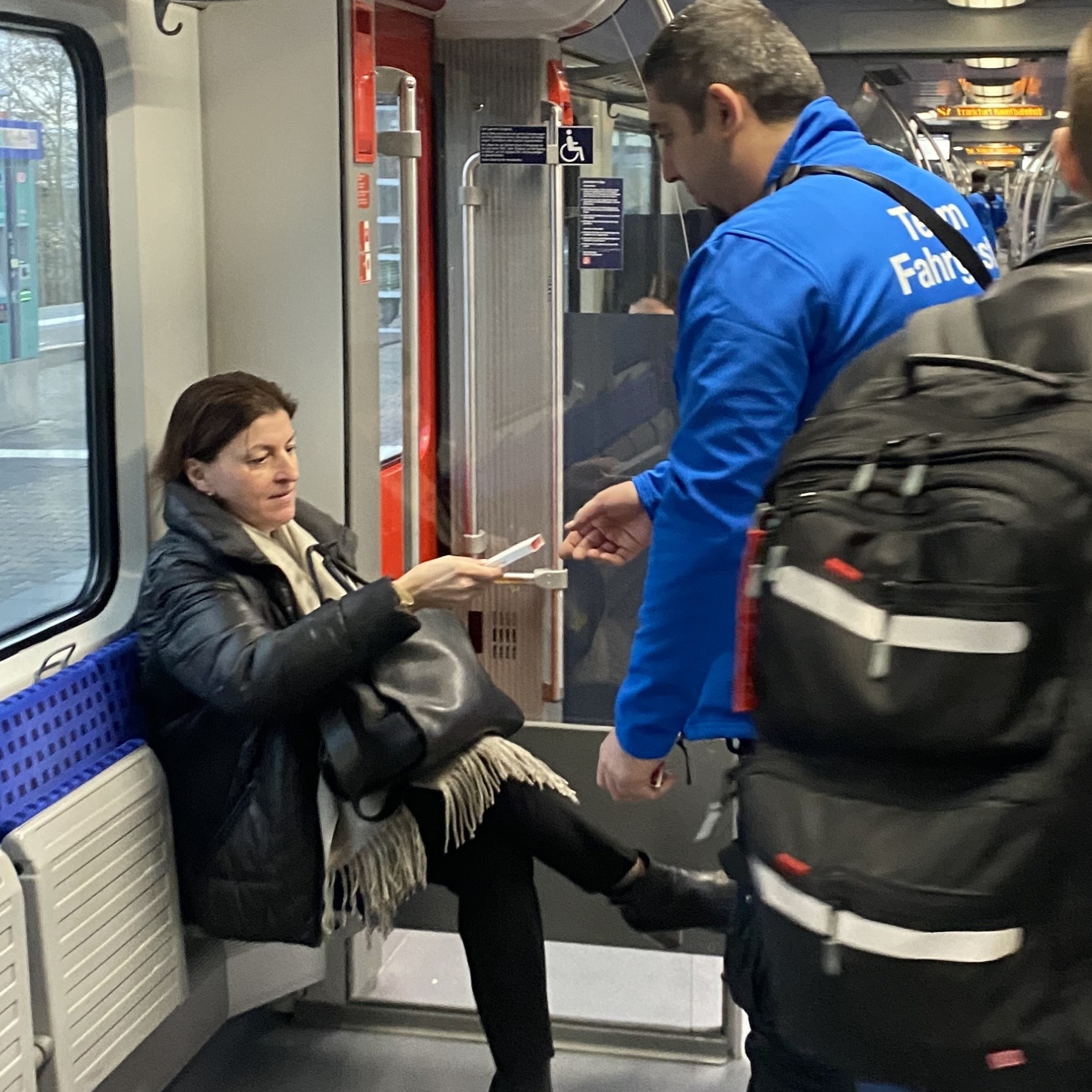 Mitarbeiter im Einsatz