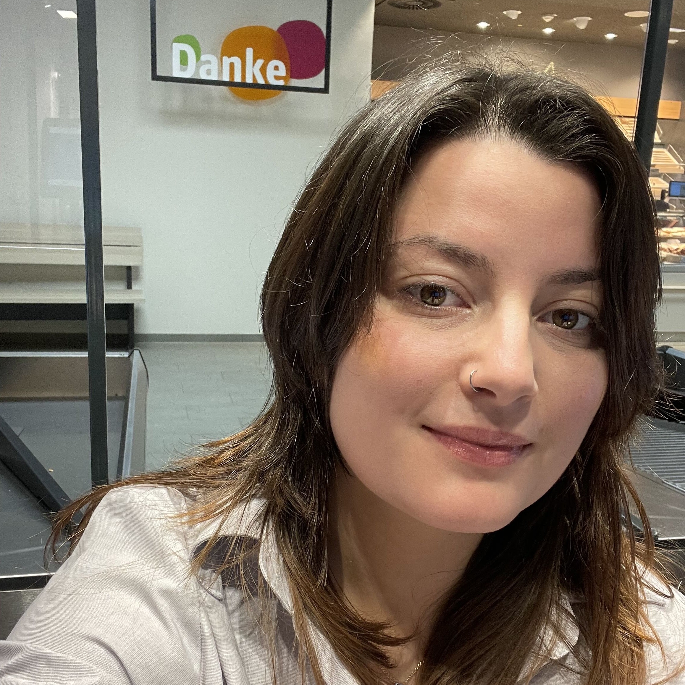 Beatrice bei der Arbeit