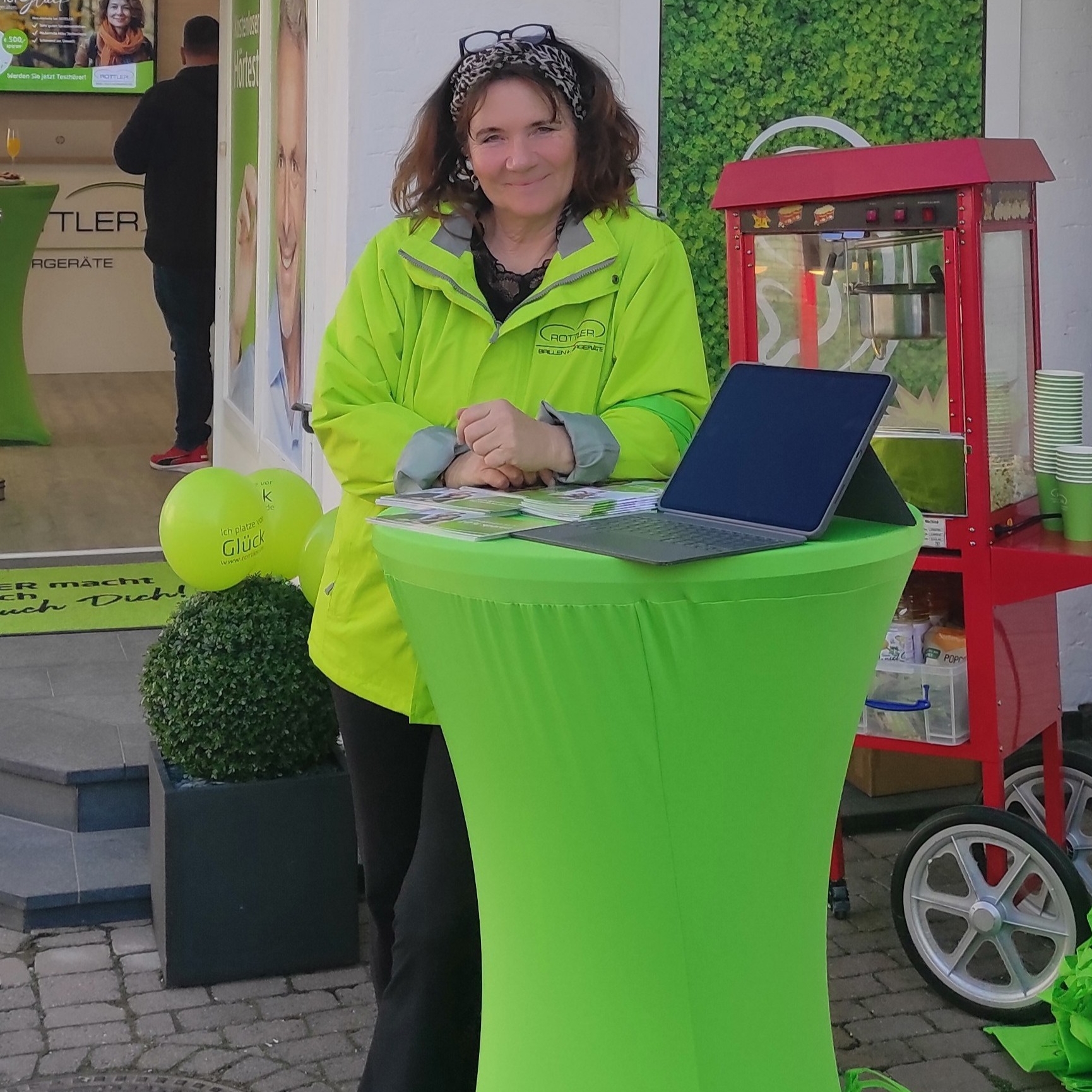Mitarbeiter im Einsatz