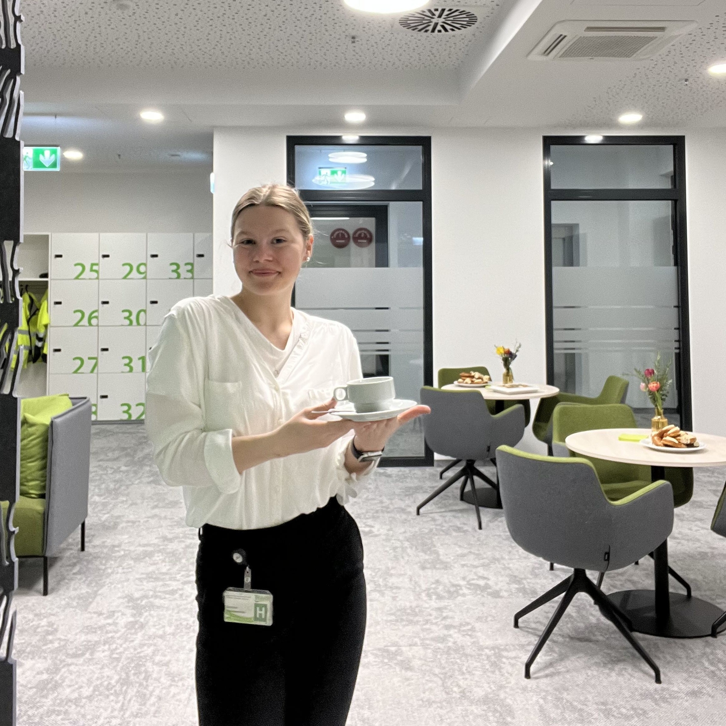 Mitarbeiter im Einsatz