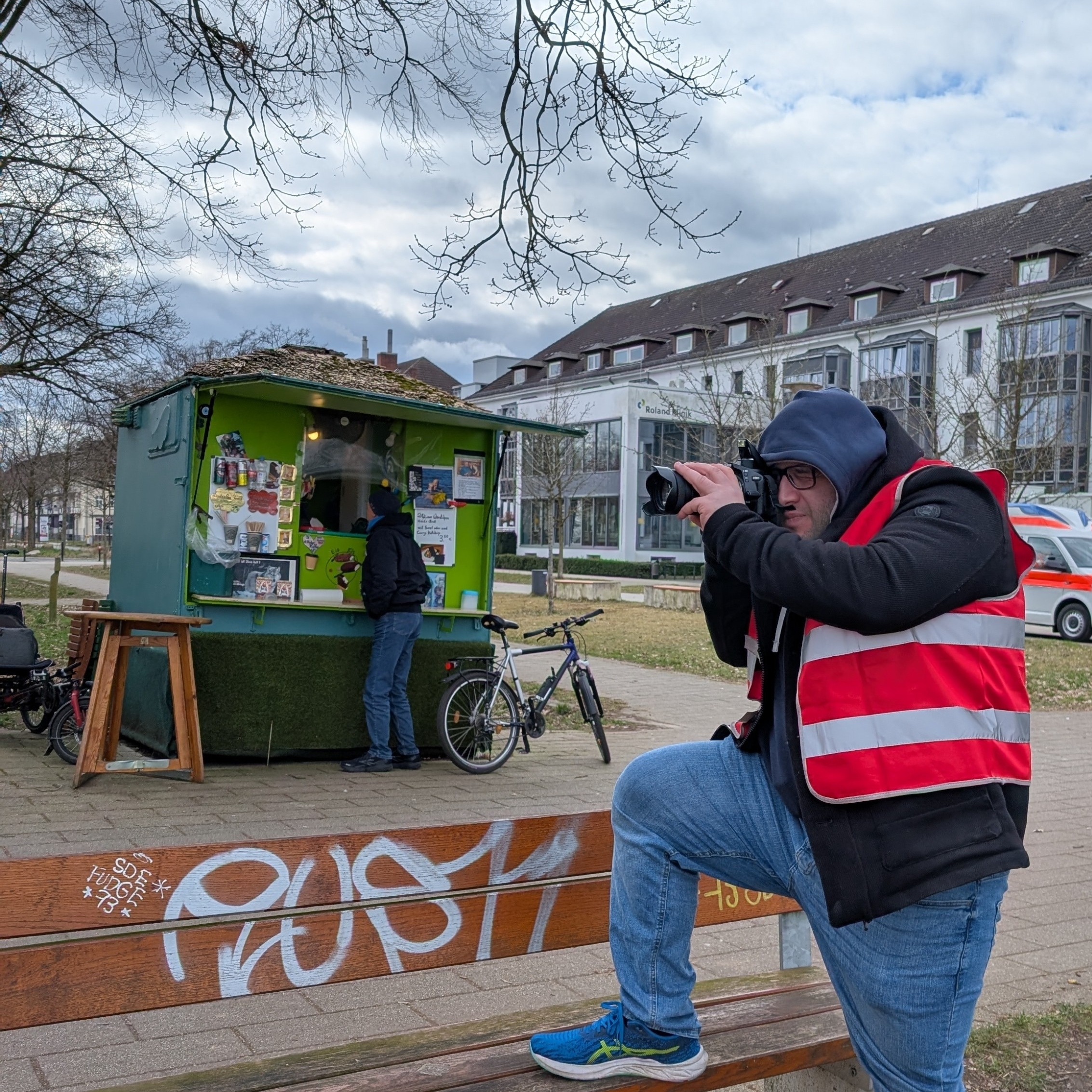 Mitarbeiter im Einsatz
