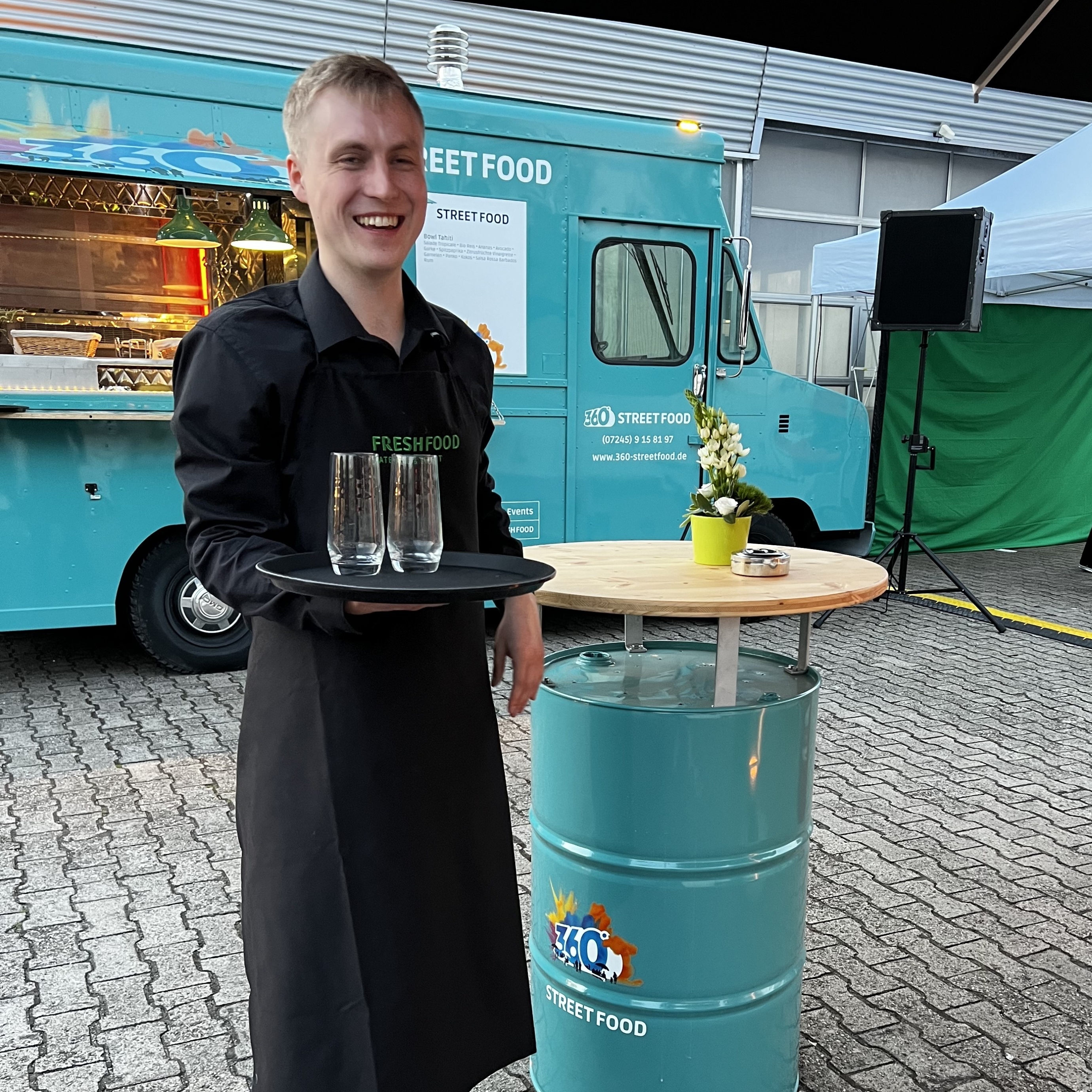 Mitarbeiter im Einsatz