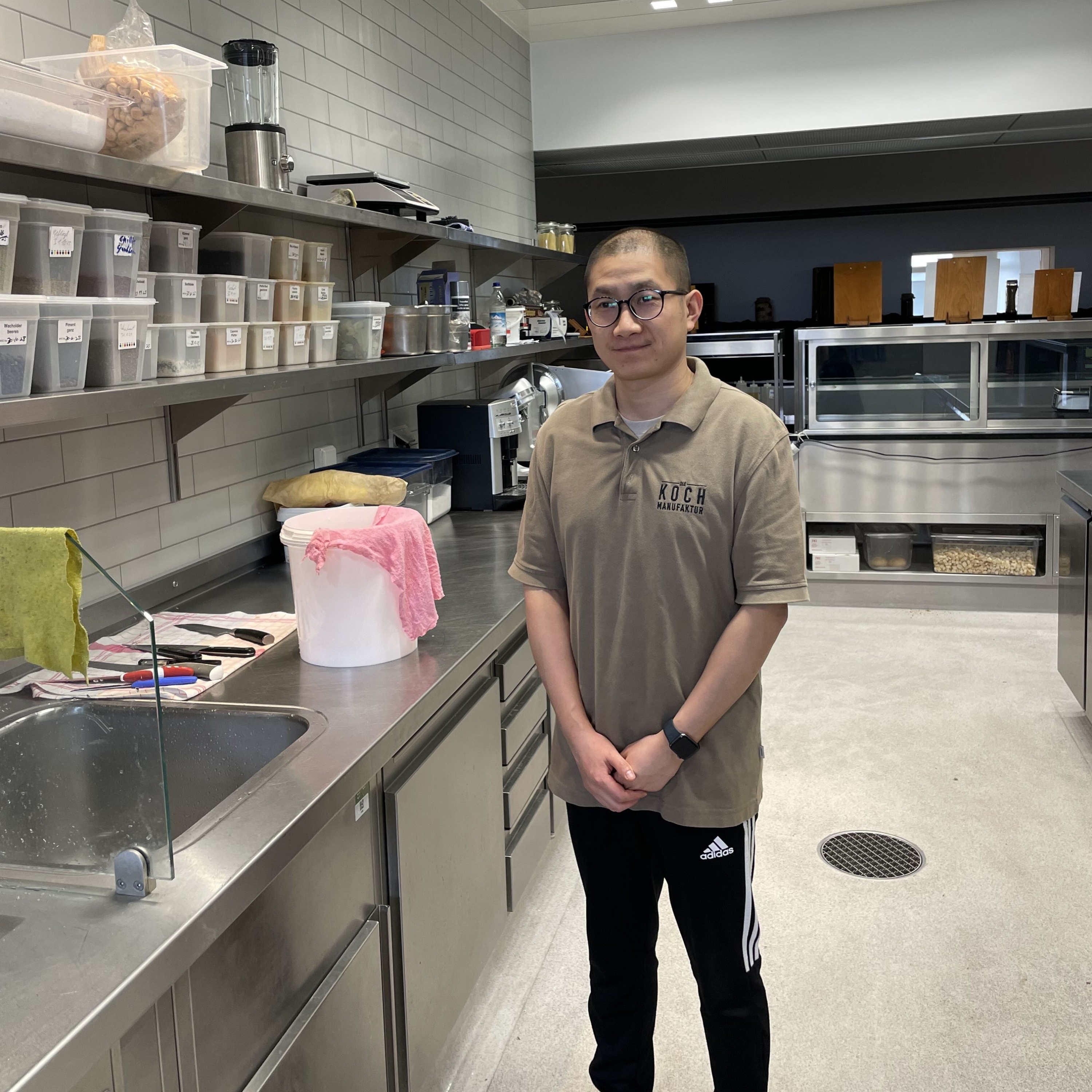 Baohua bei der Arbeit