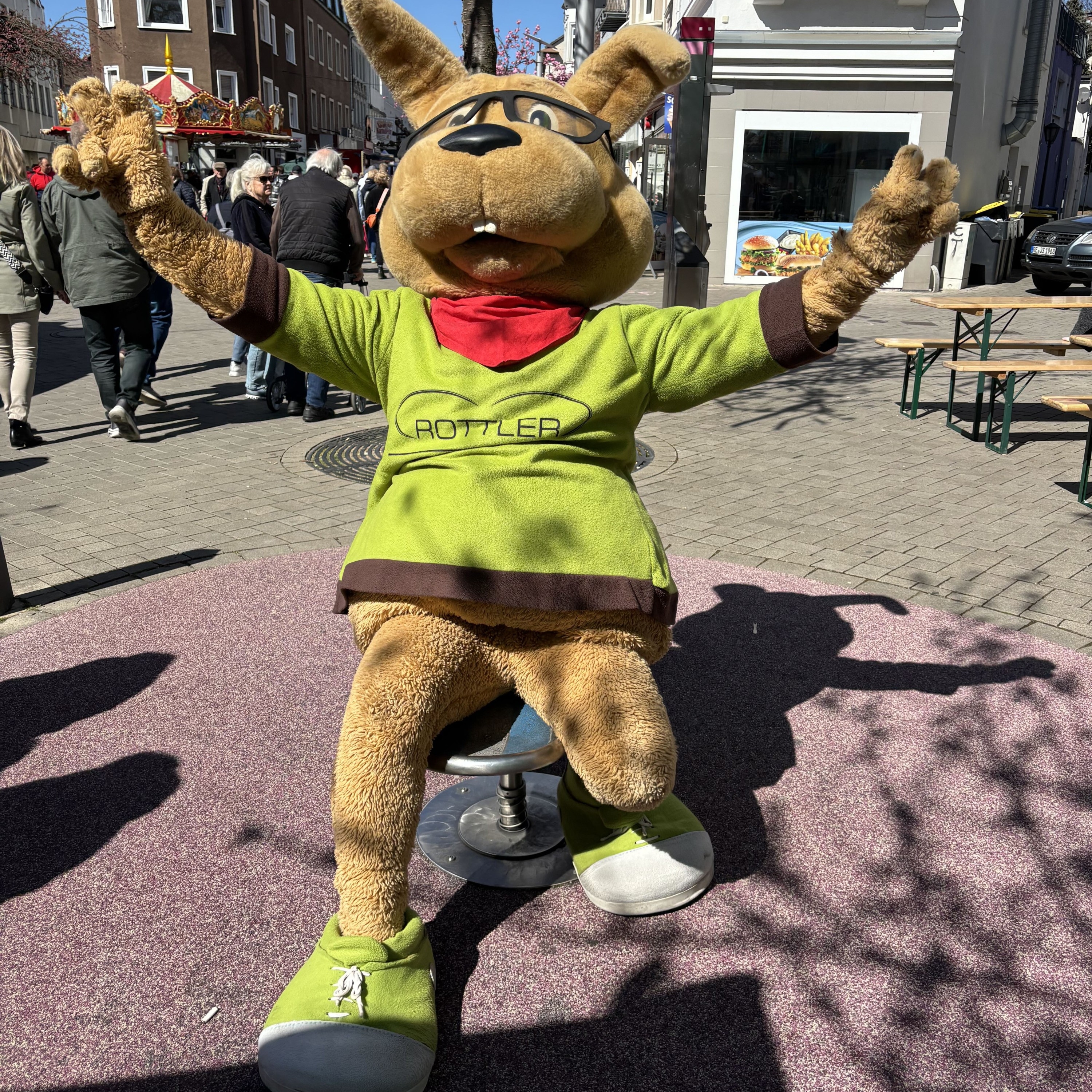 Mitarbeiter im Einsatz