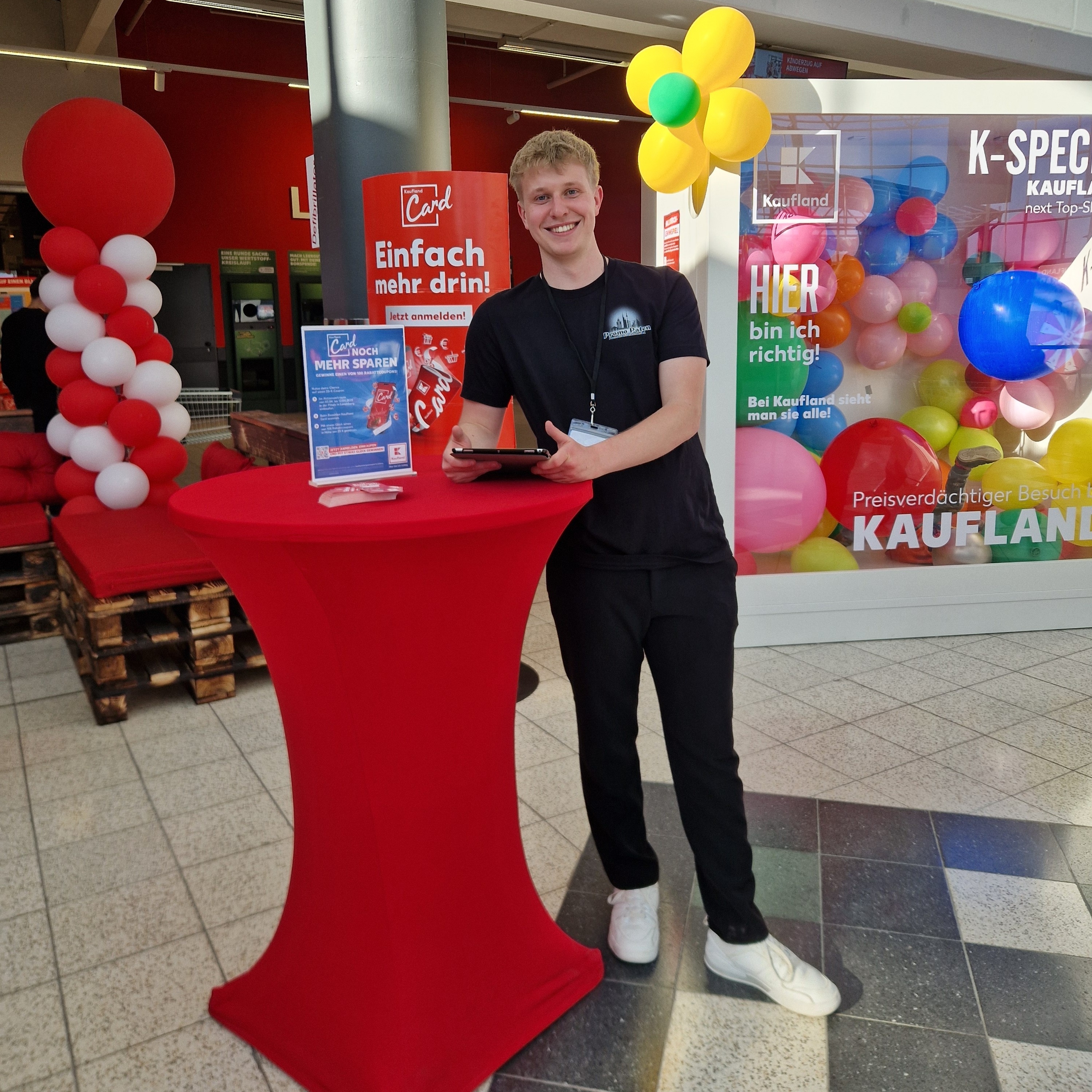 Mitarbeiter im Einsatz