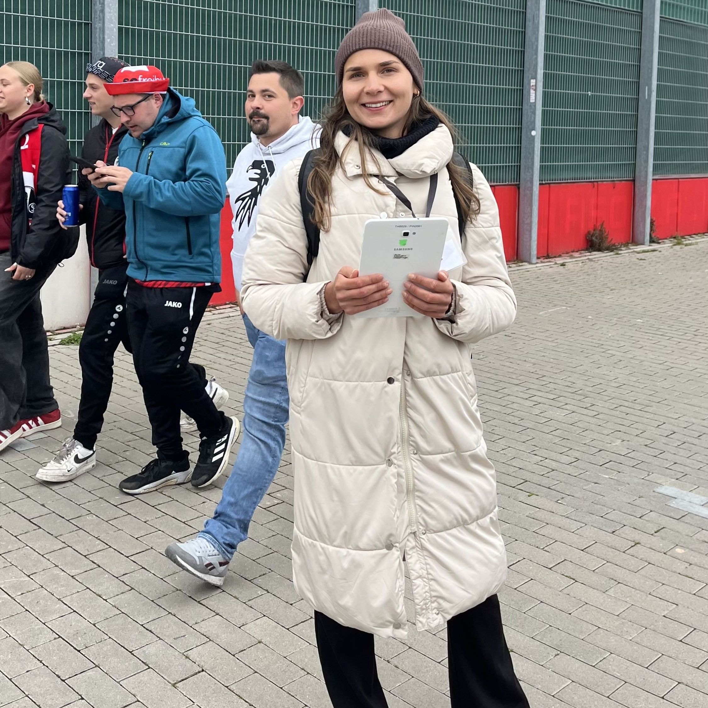 Mitarbeiter im Einsatz