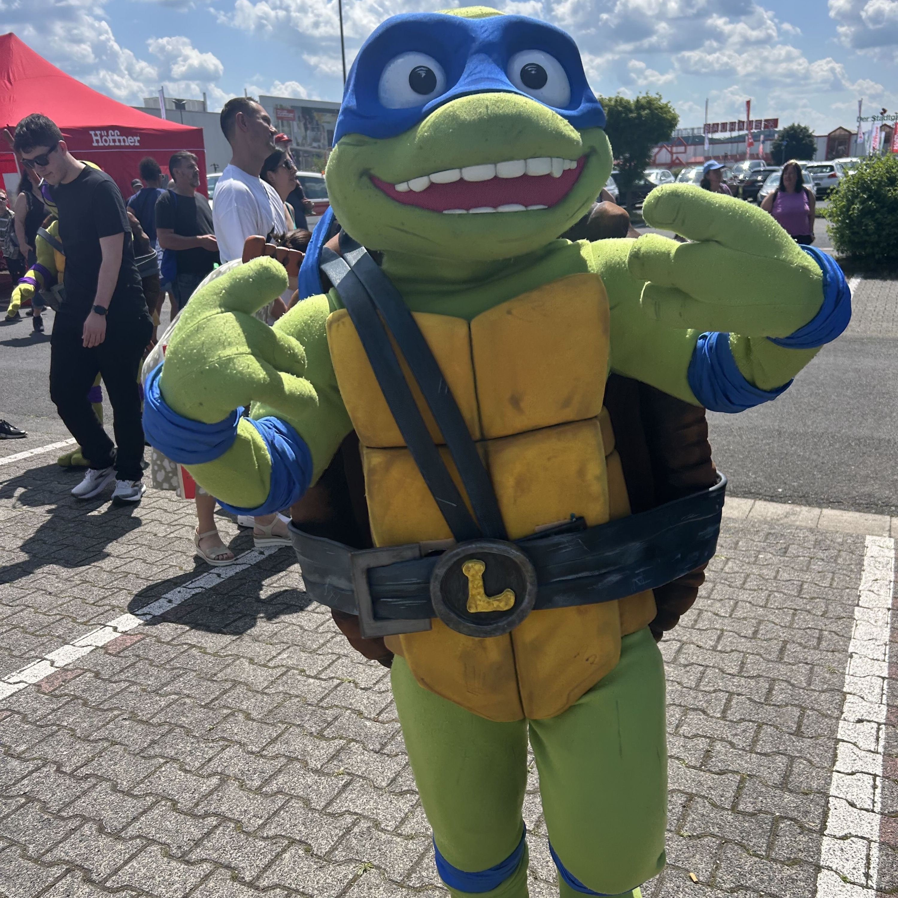 Mitarbeiter im Einsatz