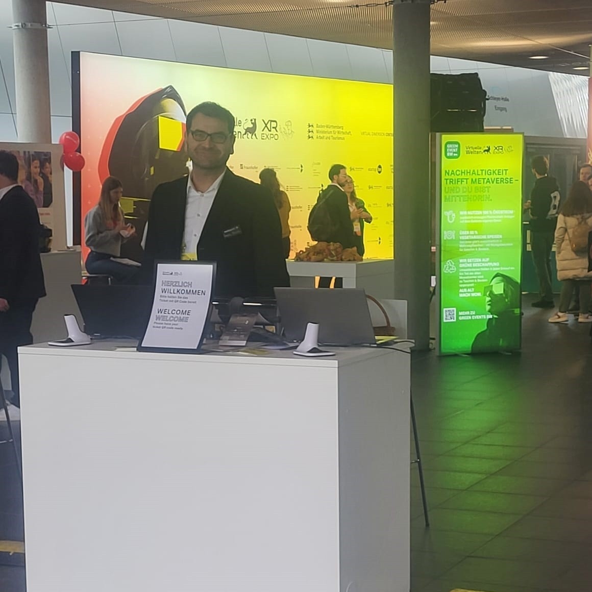 Mitarbeiter im Einsatz
