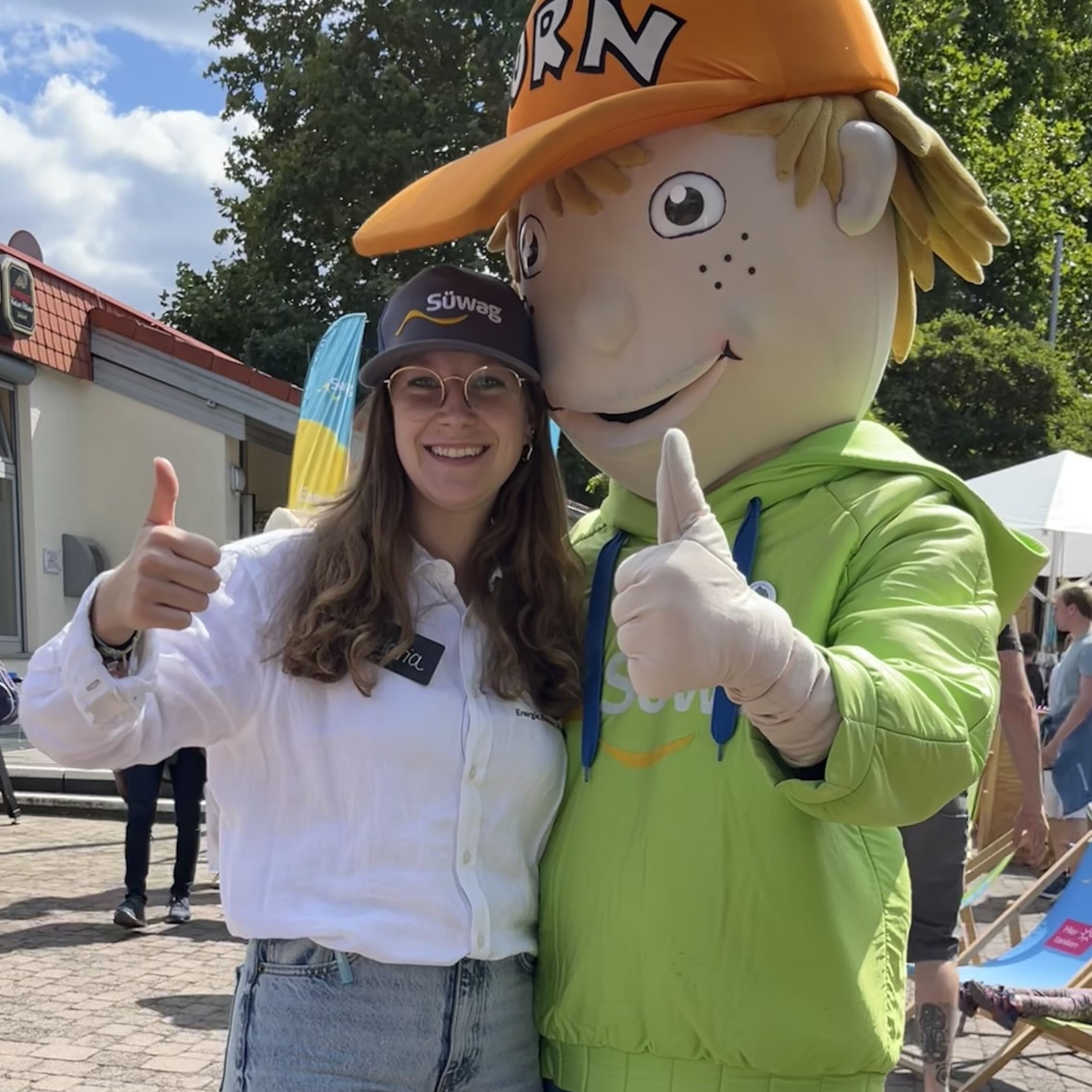 Mitarbeiter im Einsatz