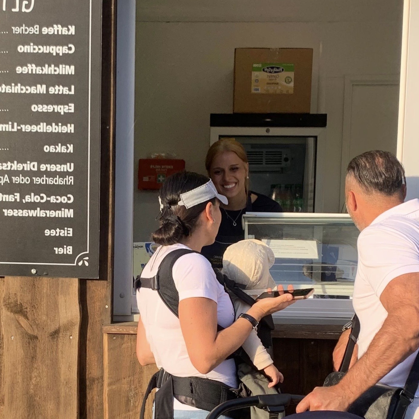 Mitarbeiter im Einsatz