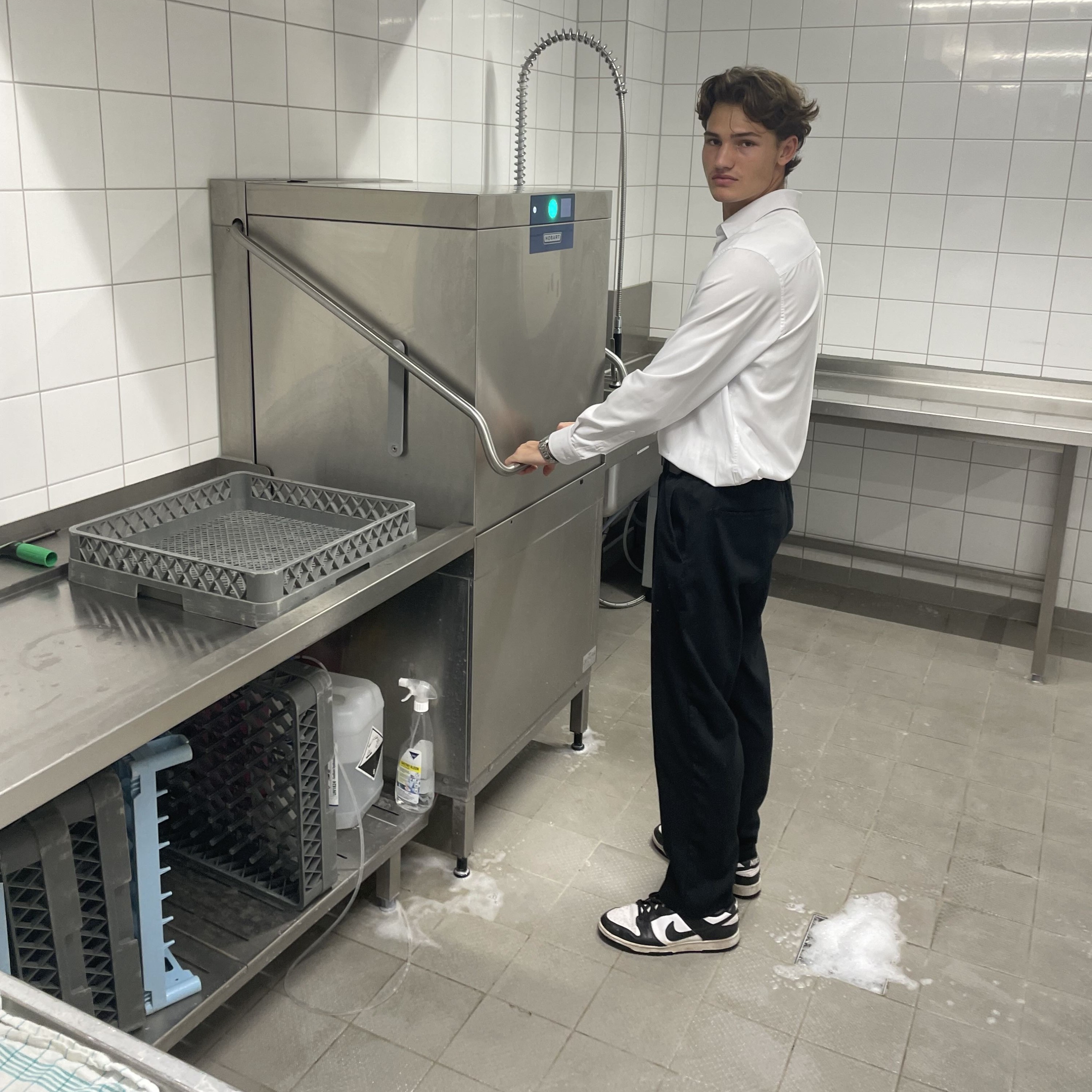 Mitarbeiter im Einsatz