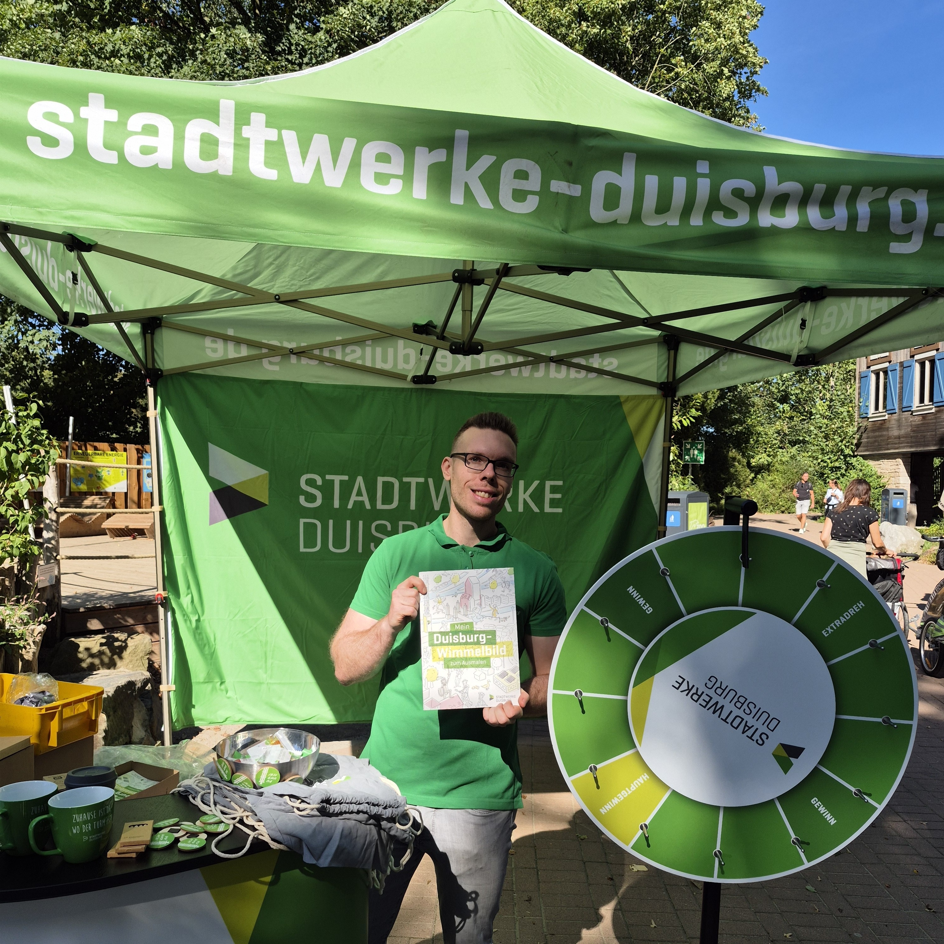 Mitarbeiter im Einsatz