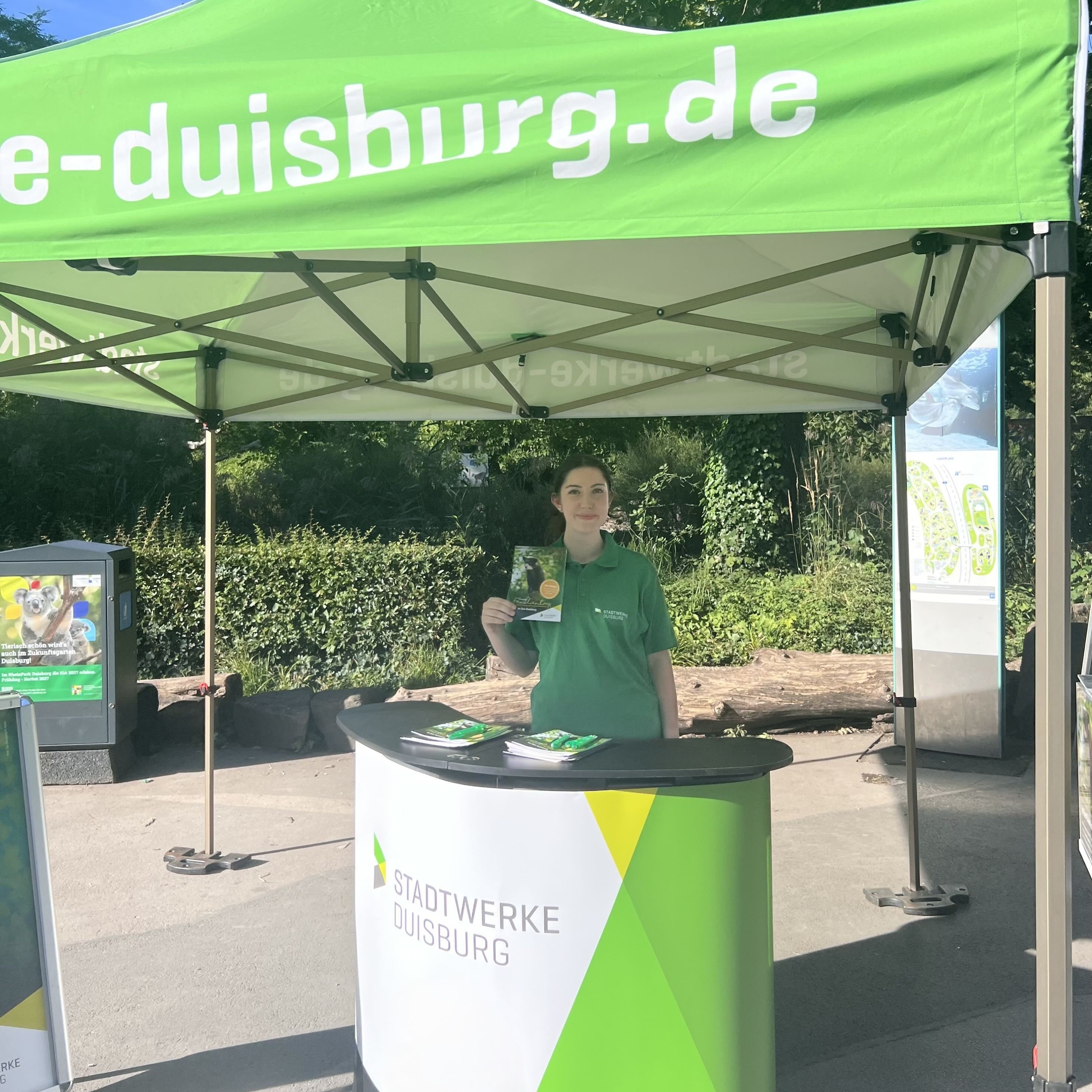 Mitarbeiter im Einsatz