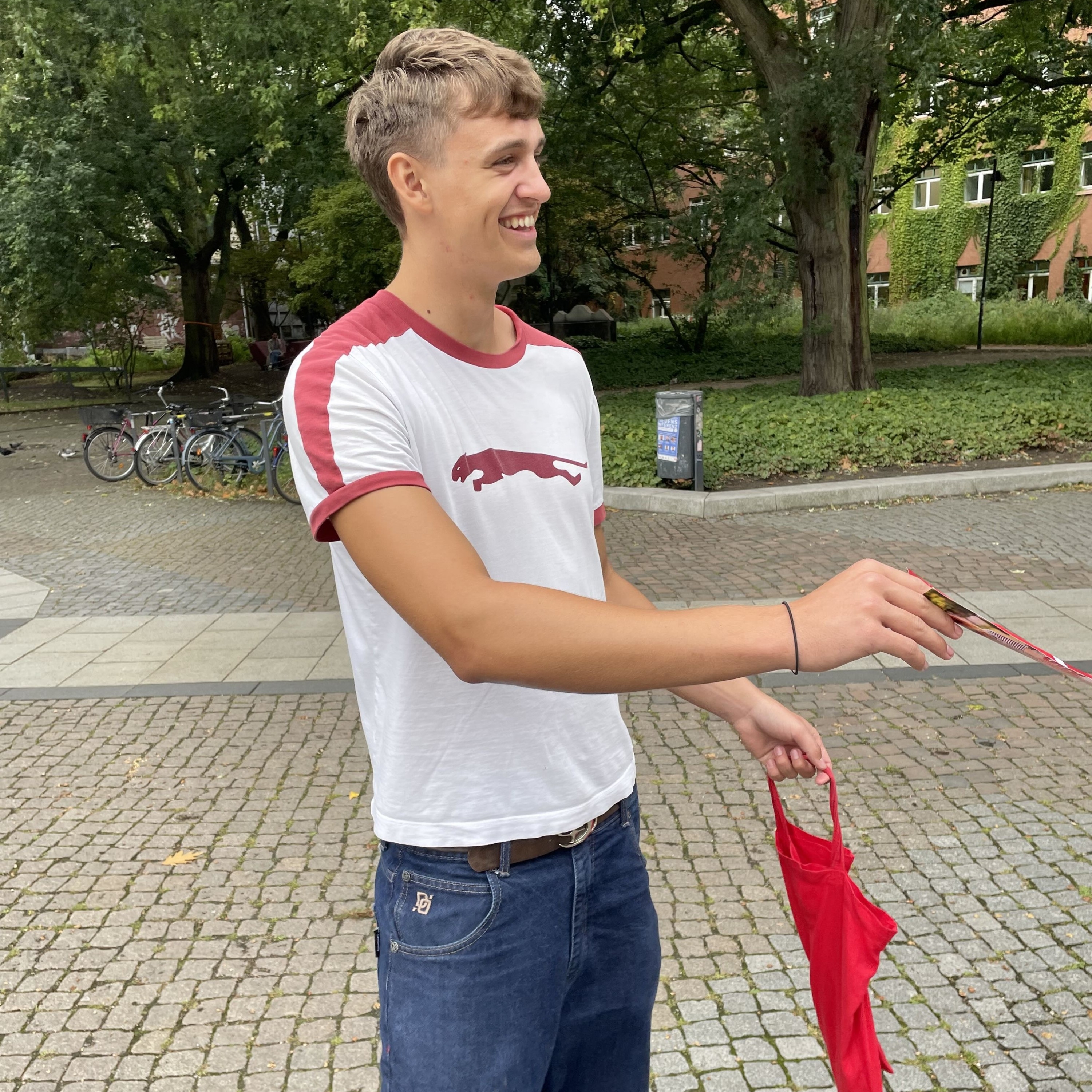 Mitarbeiter im Einsatz