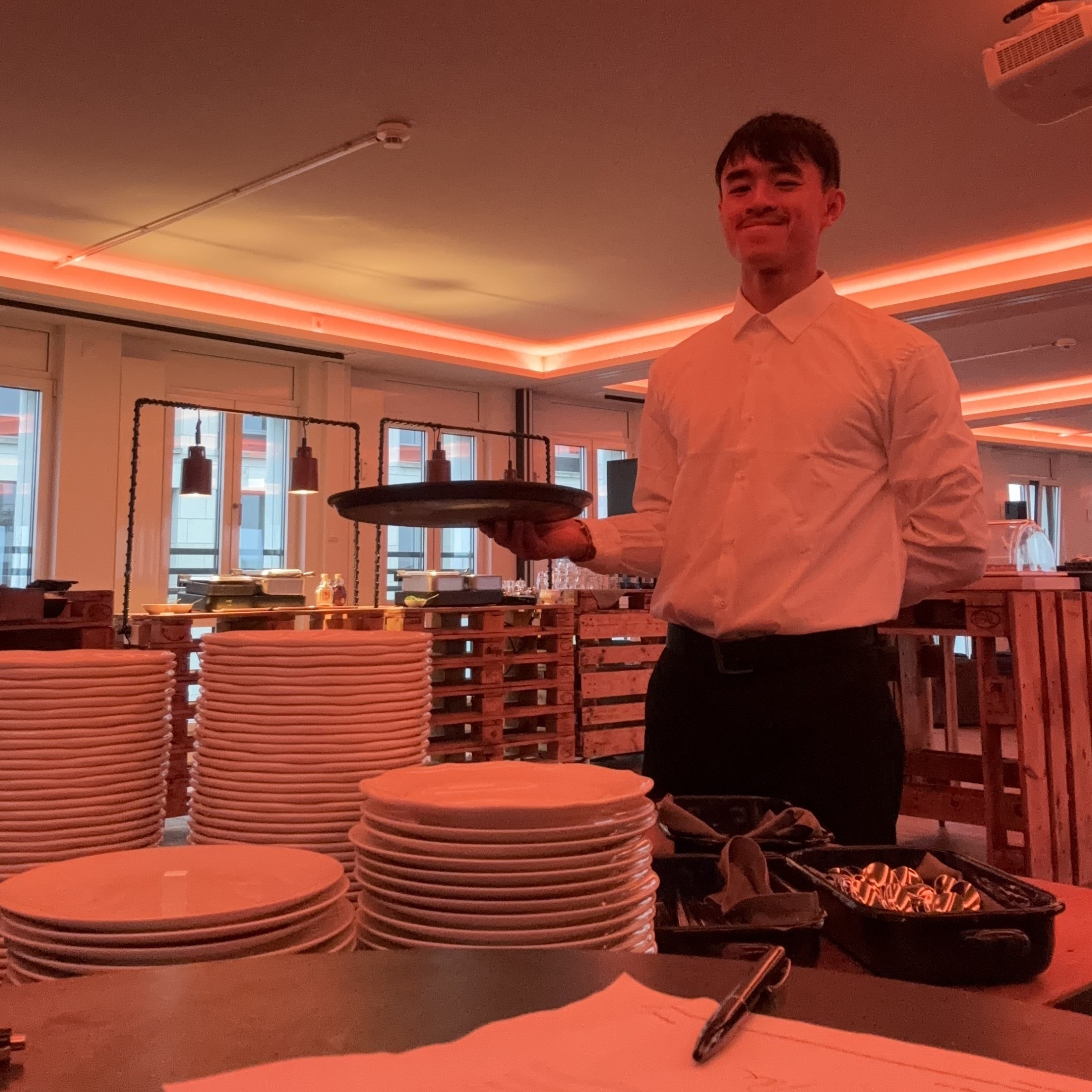 Phong bei der Arbeit