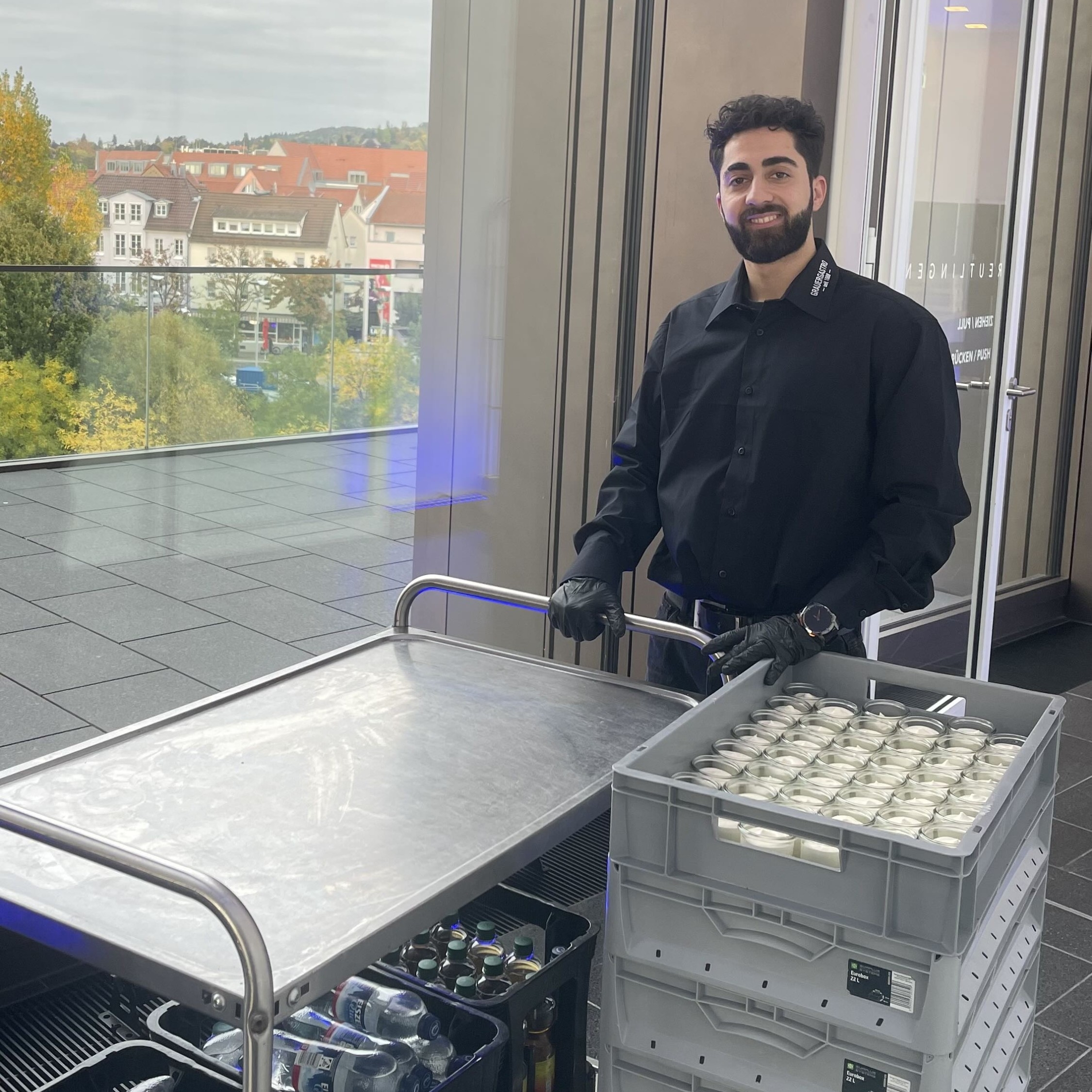 Mitarbeiter im Einsatz