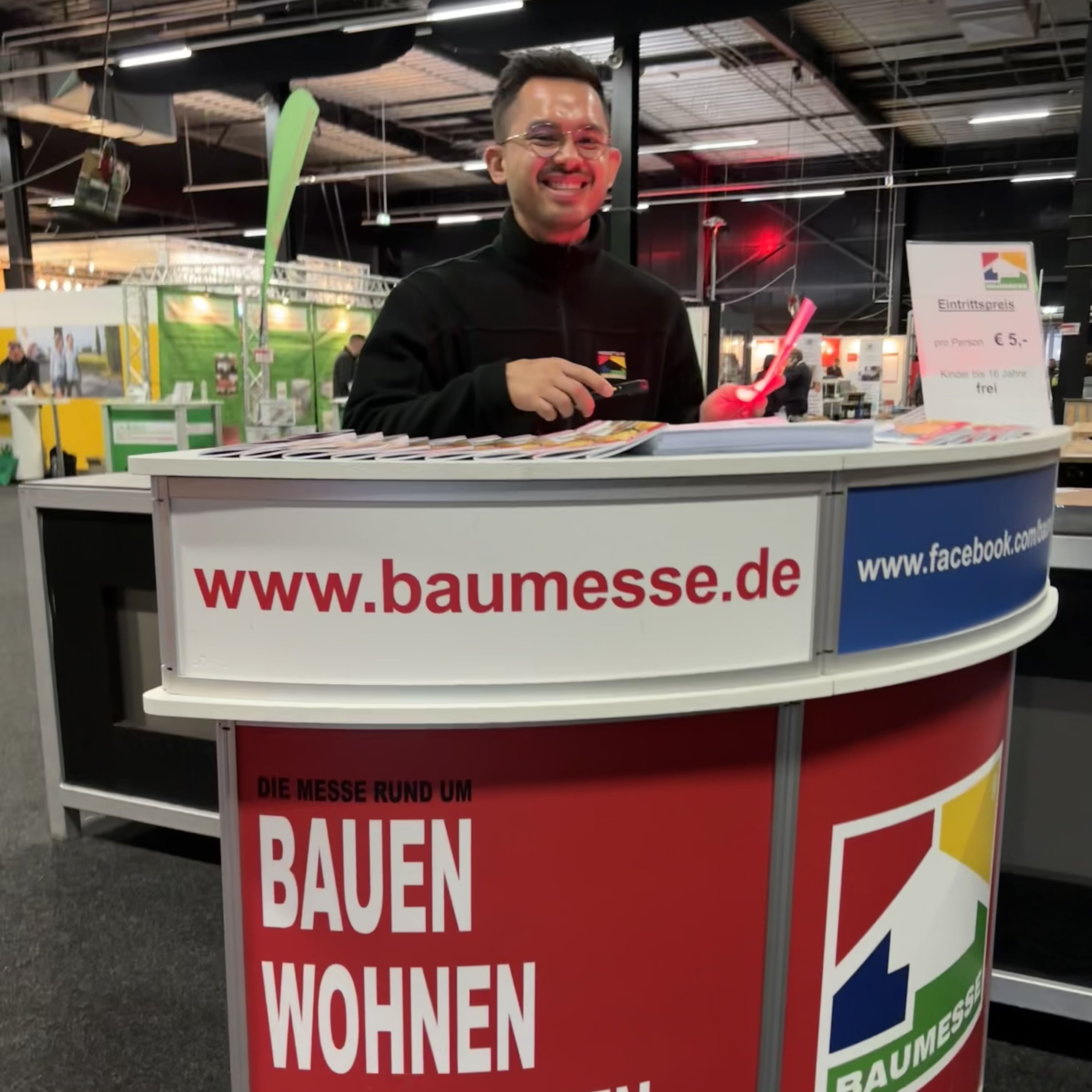 Mitarbeiter im Einsatz
