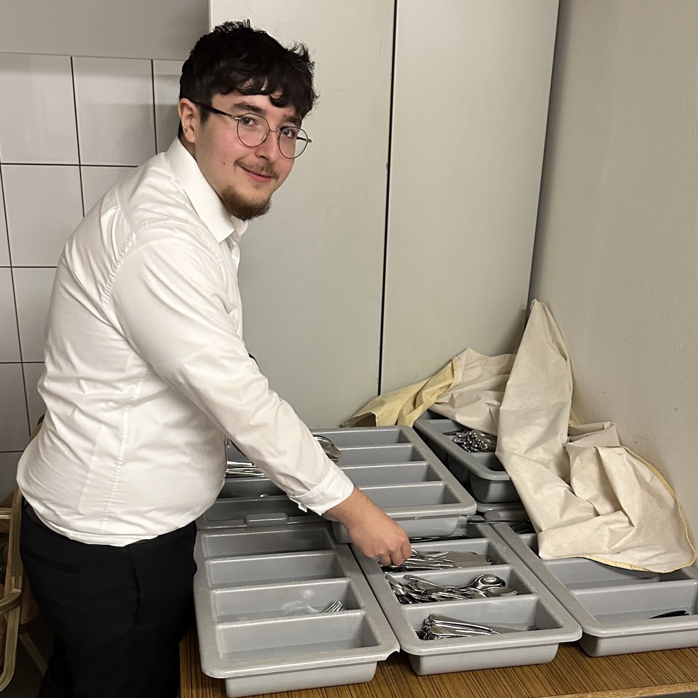 Mitarbeiter im Einsatz