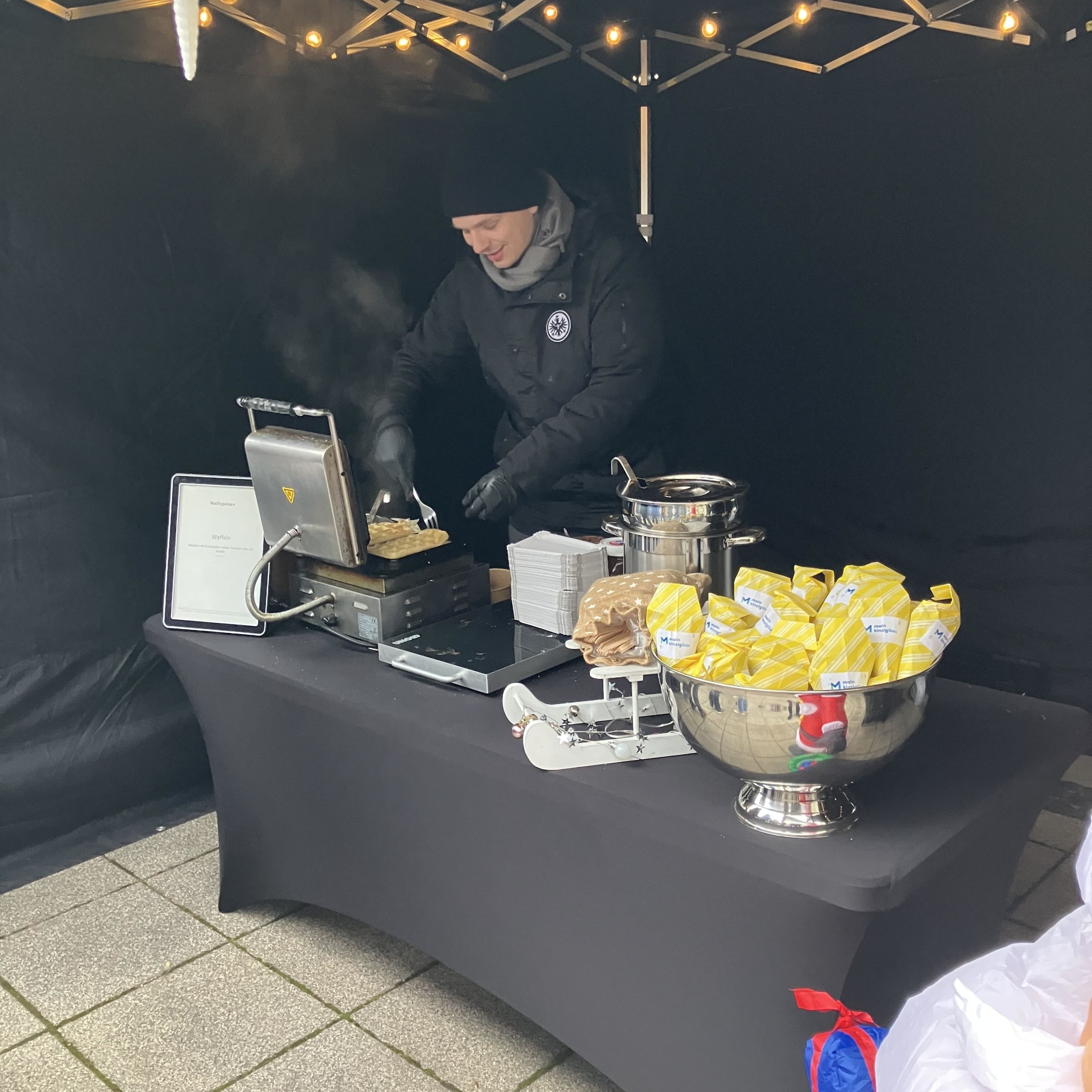 Mitarbeiter im Einsatz