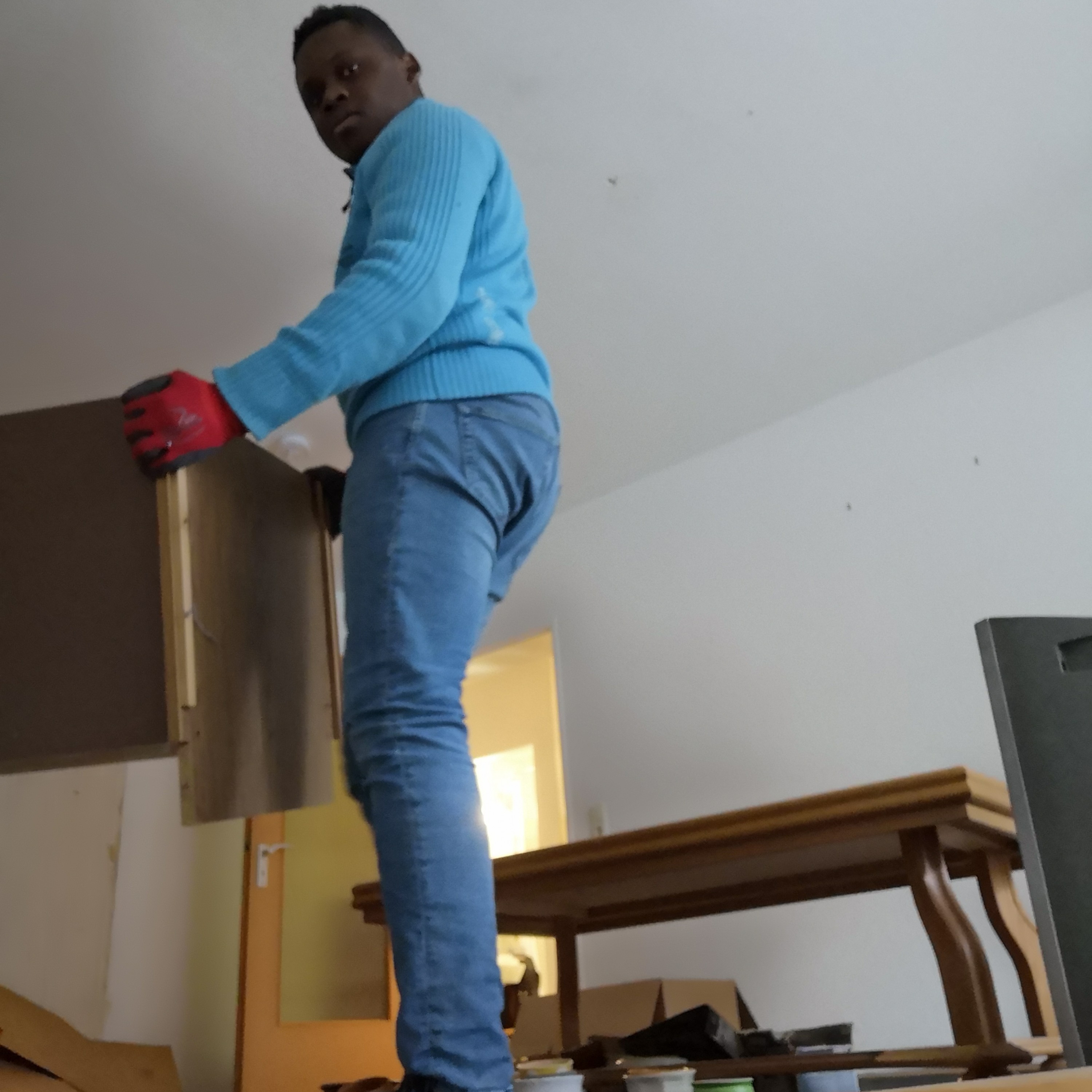 Mitarbeiter im Einsatz